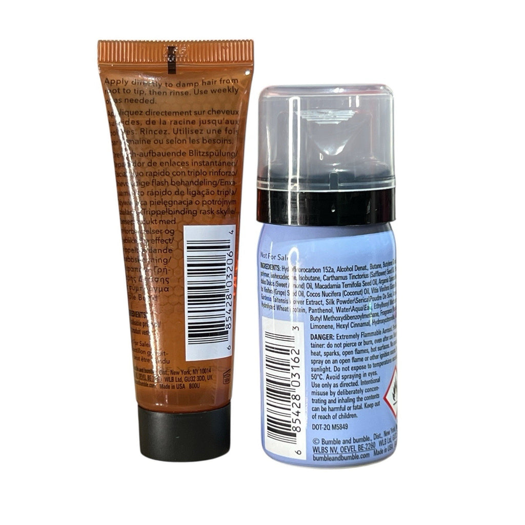 Bumble And Bumble Travel Set Of Bond Building And Thickening Spray New