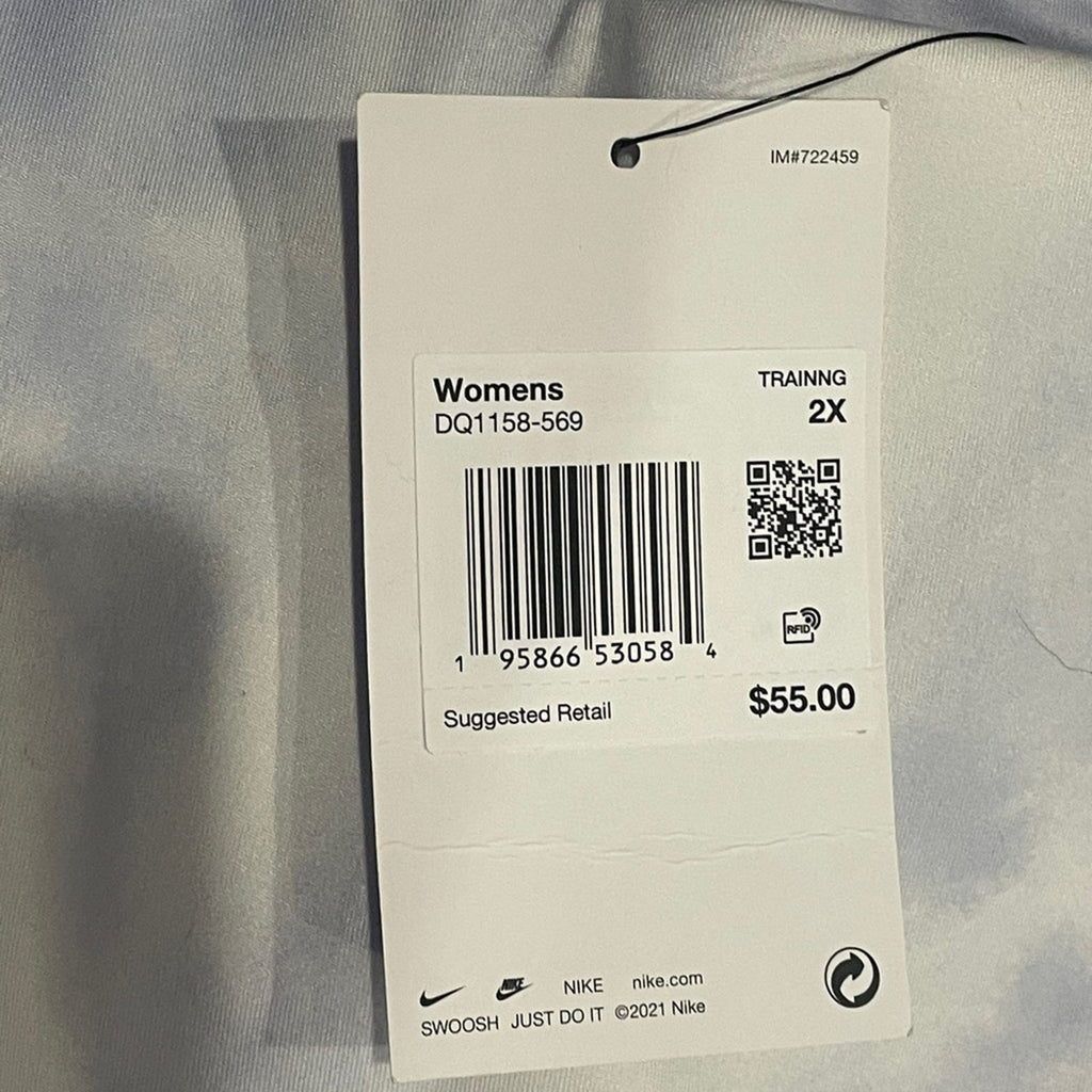 Nike Lavender and White Leggings NWT Women’s 2X MSRP $55