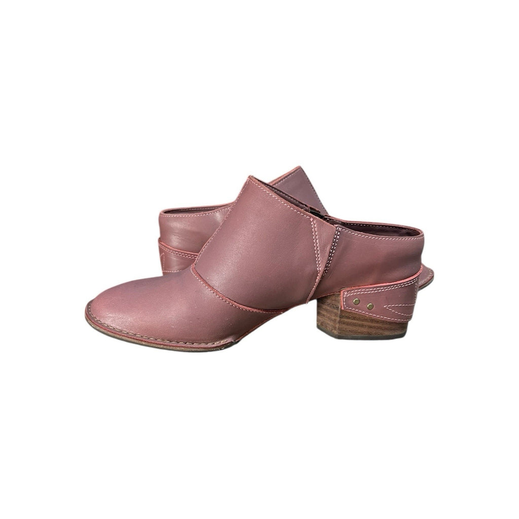 Sergio Tomani Laska Dusty Rose leather ankle boots Women’s Size EU 39 US 8