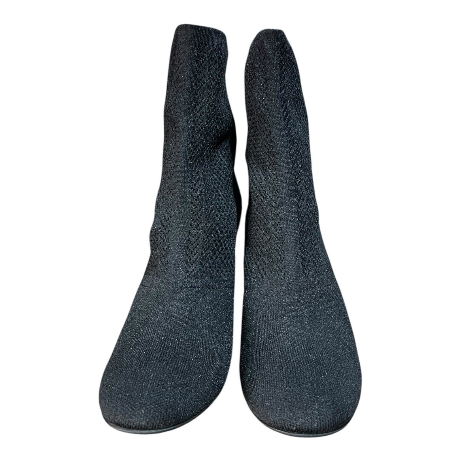 Born Mega Knit Black Bootie Women’s Shoe Size 8.5 New