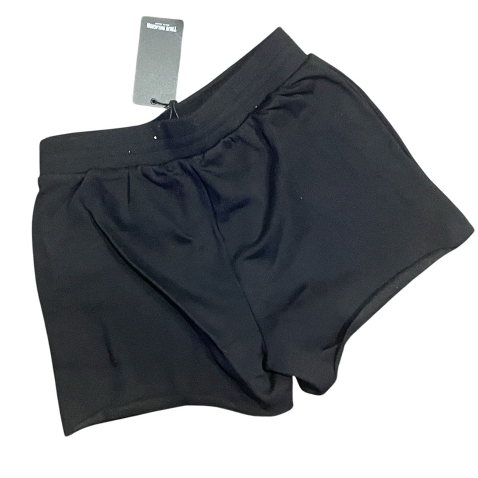 True Religion Black and White Athletic Women’s Shorts NWT MSRP $89 sz M