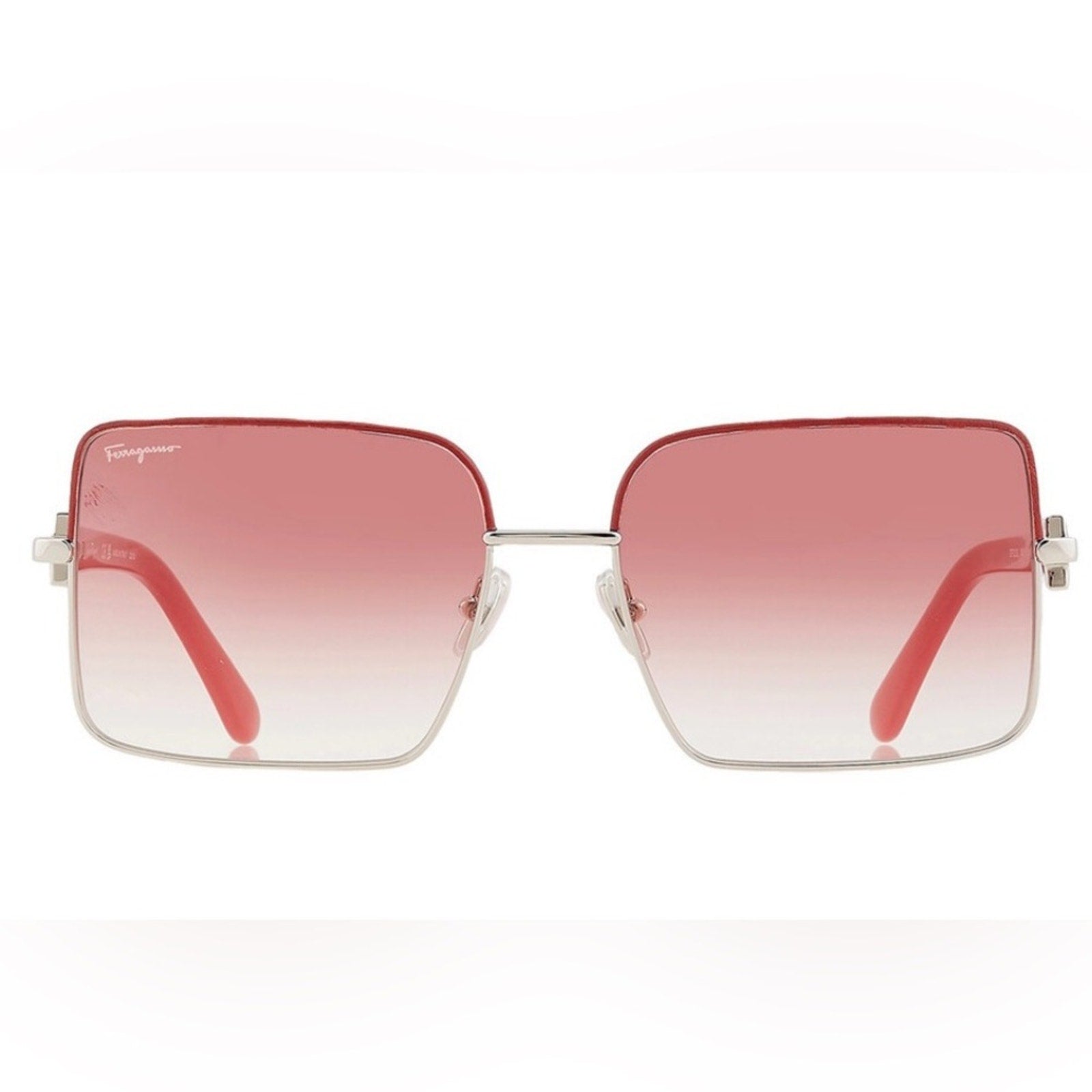 Salvatore Ferragamo Pink Gradient Sunglasses NIB