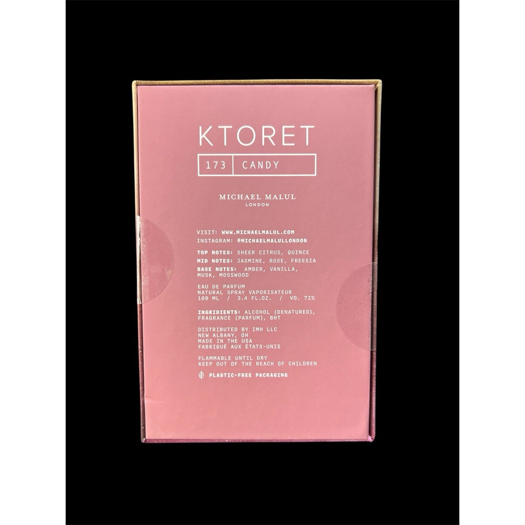Michael Malul London Ktoret Candy Eau de Parfum - 3.4 fl oz / 100ml - New in Box