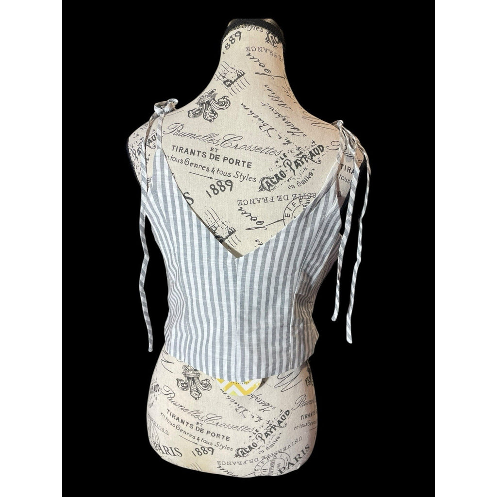 Hayden Small Cropped Hampton Stripe Tank - NWT