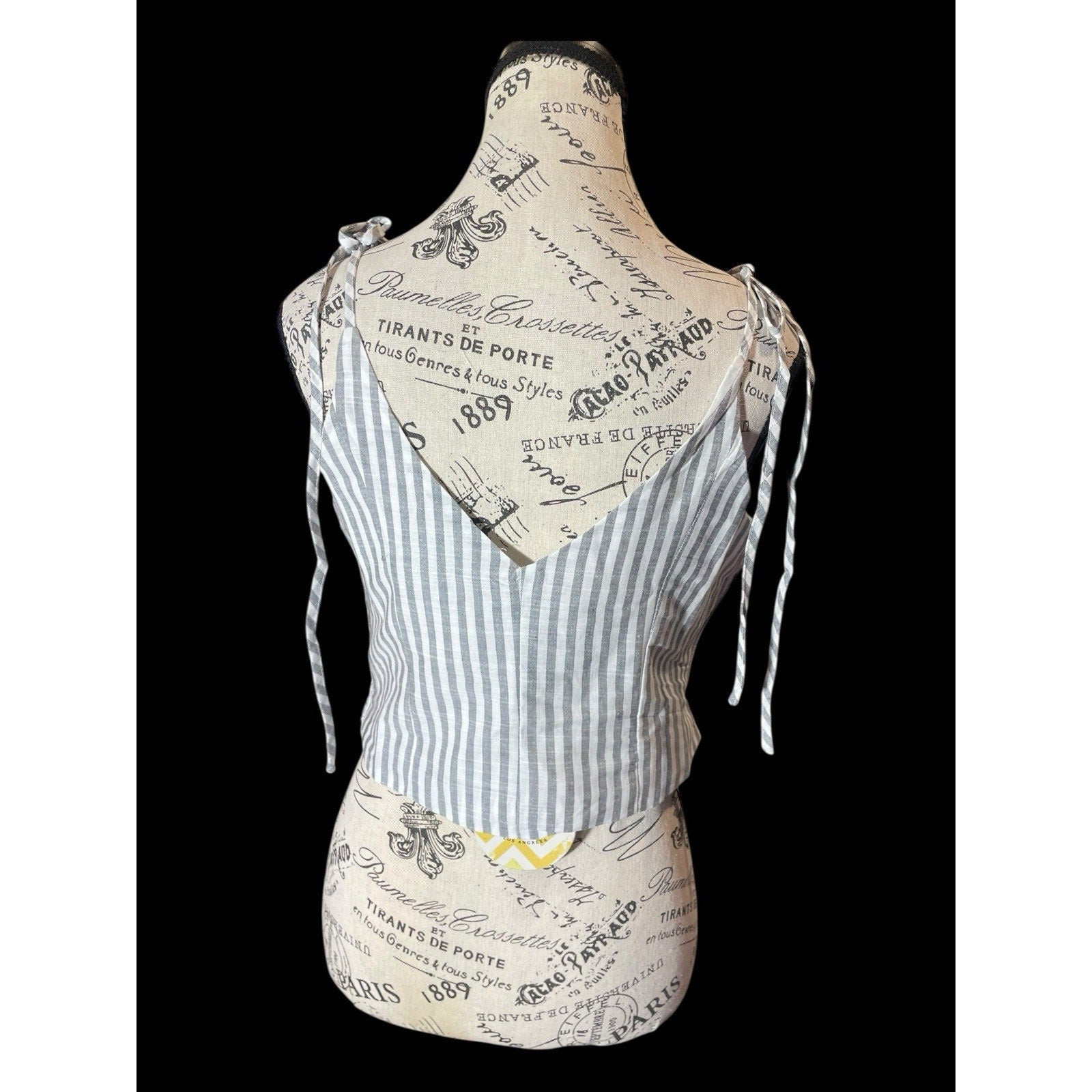 Hayden Small Cropped Hampton Stripe Tank - NWT