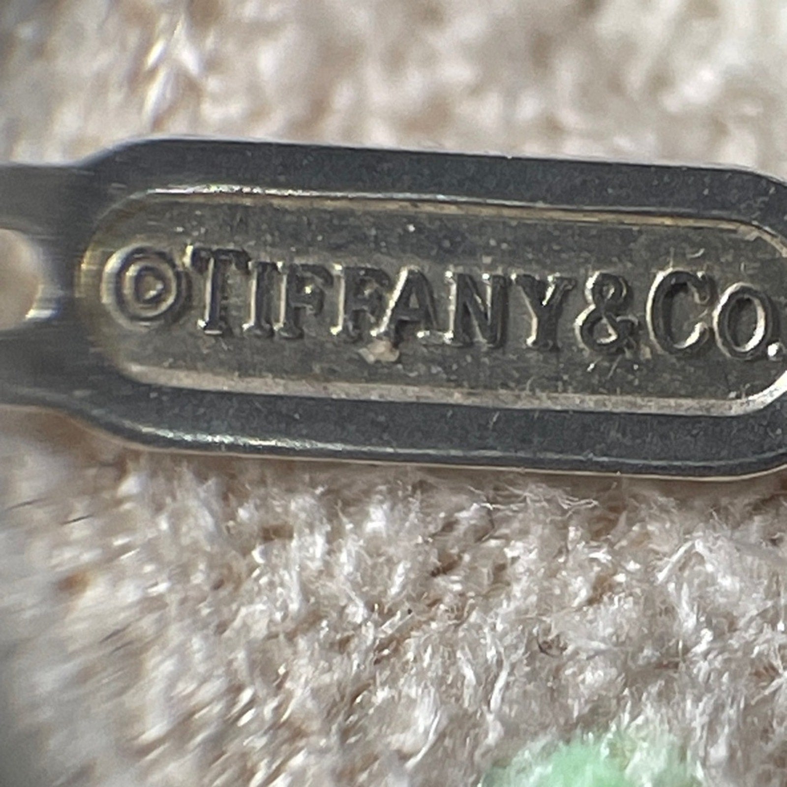 Tiffany & Co. 1837 circle pendant necklace in sterling silver