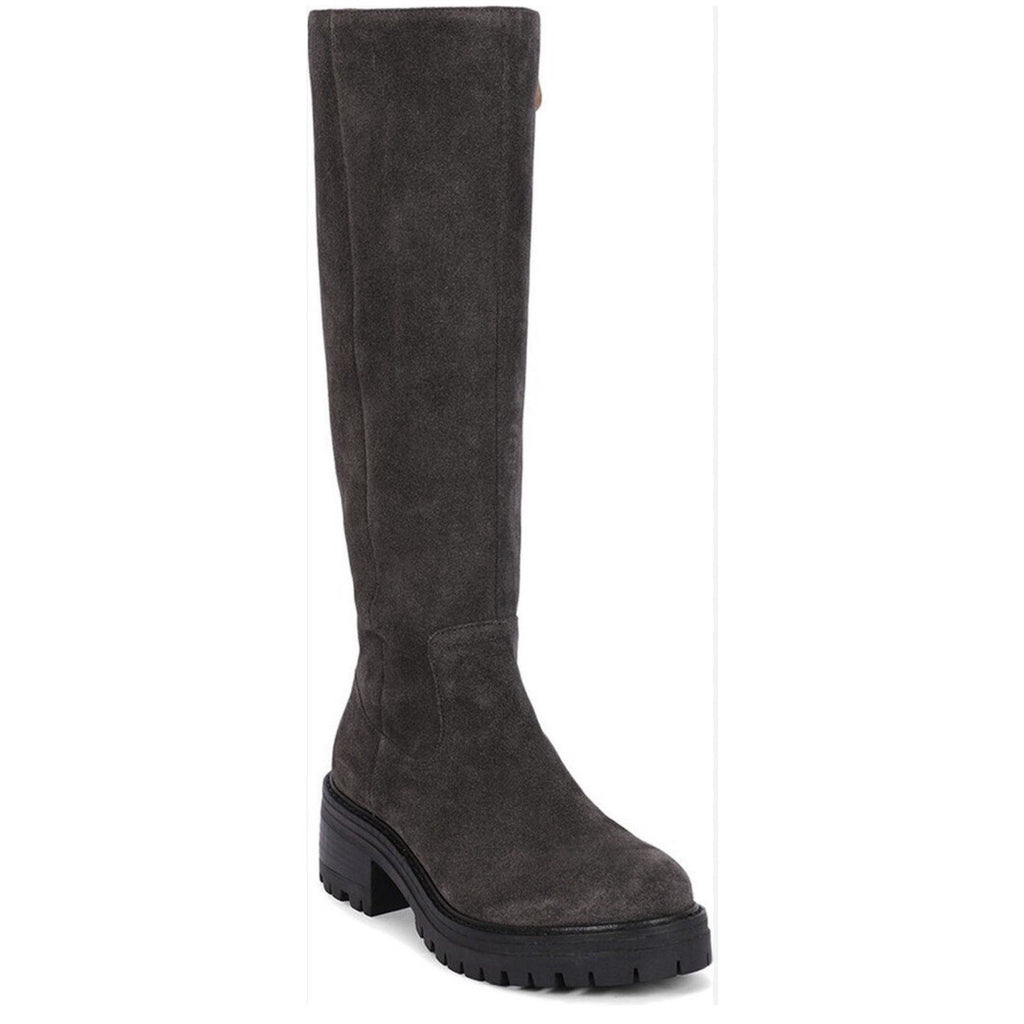 Gentle Souls by Kenneth Cole Women's Brandon Knee-High Boots Gray suede Sz 7