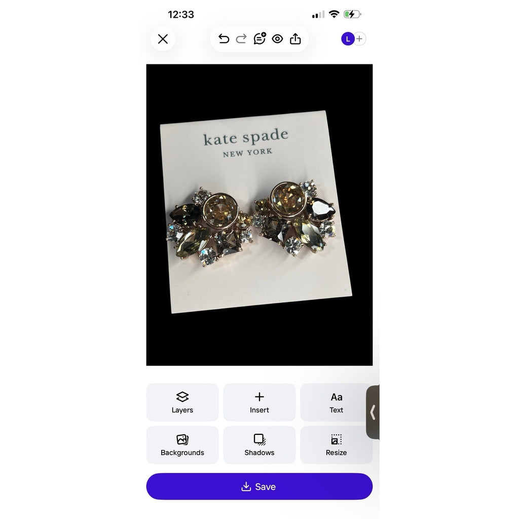 Kate Spade New York Reflecting Pool Earrings New