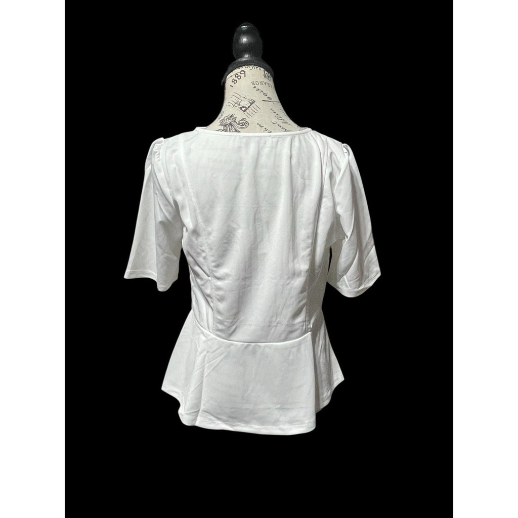 Hayden Los Angeles White Blouse Size L