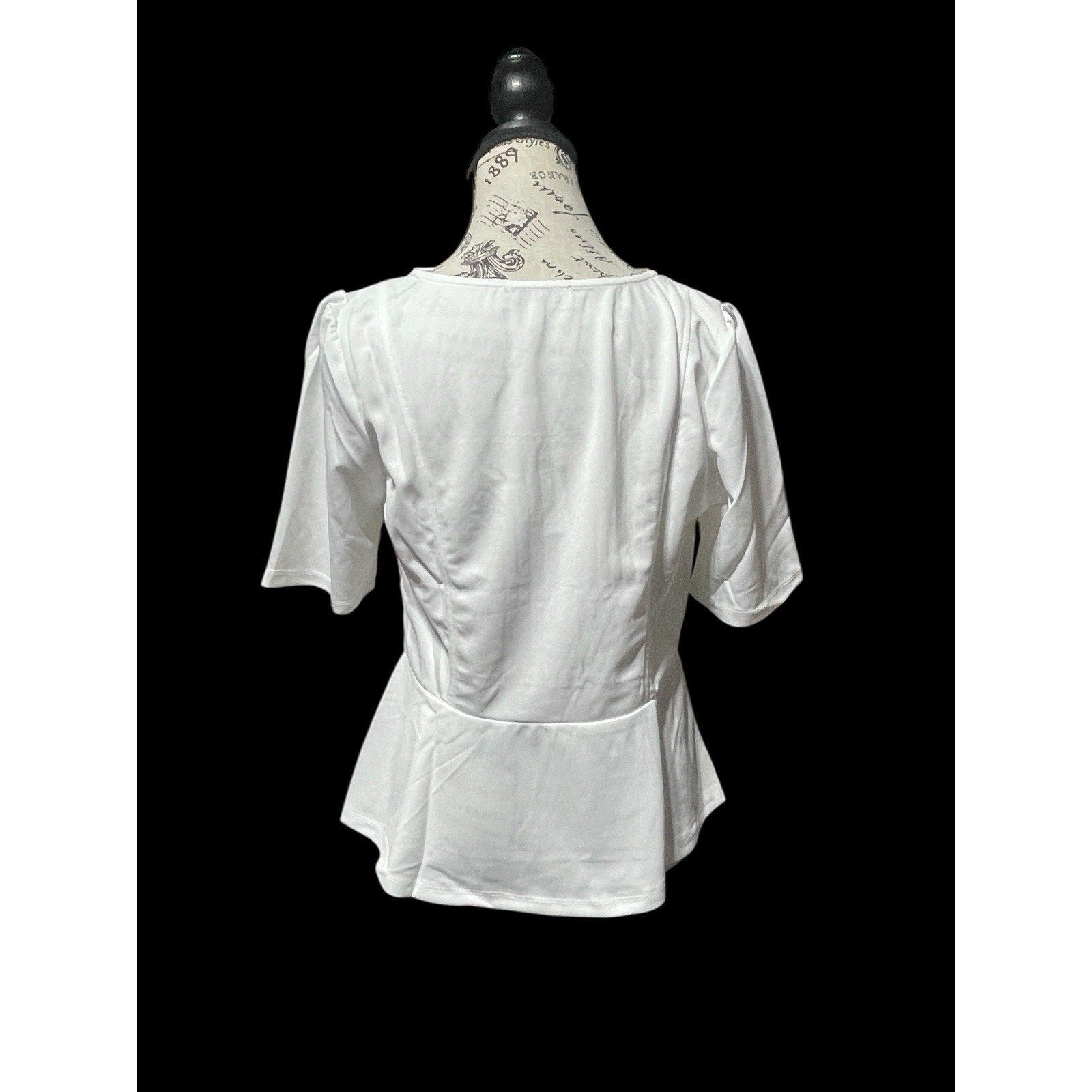 Hayden Los Angeles White Blouse Size L