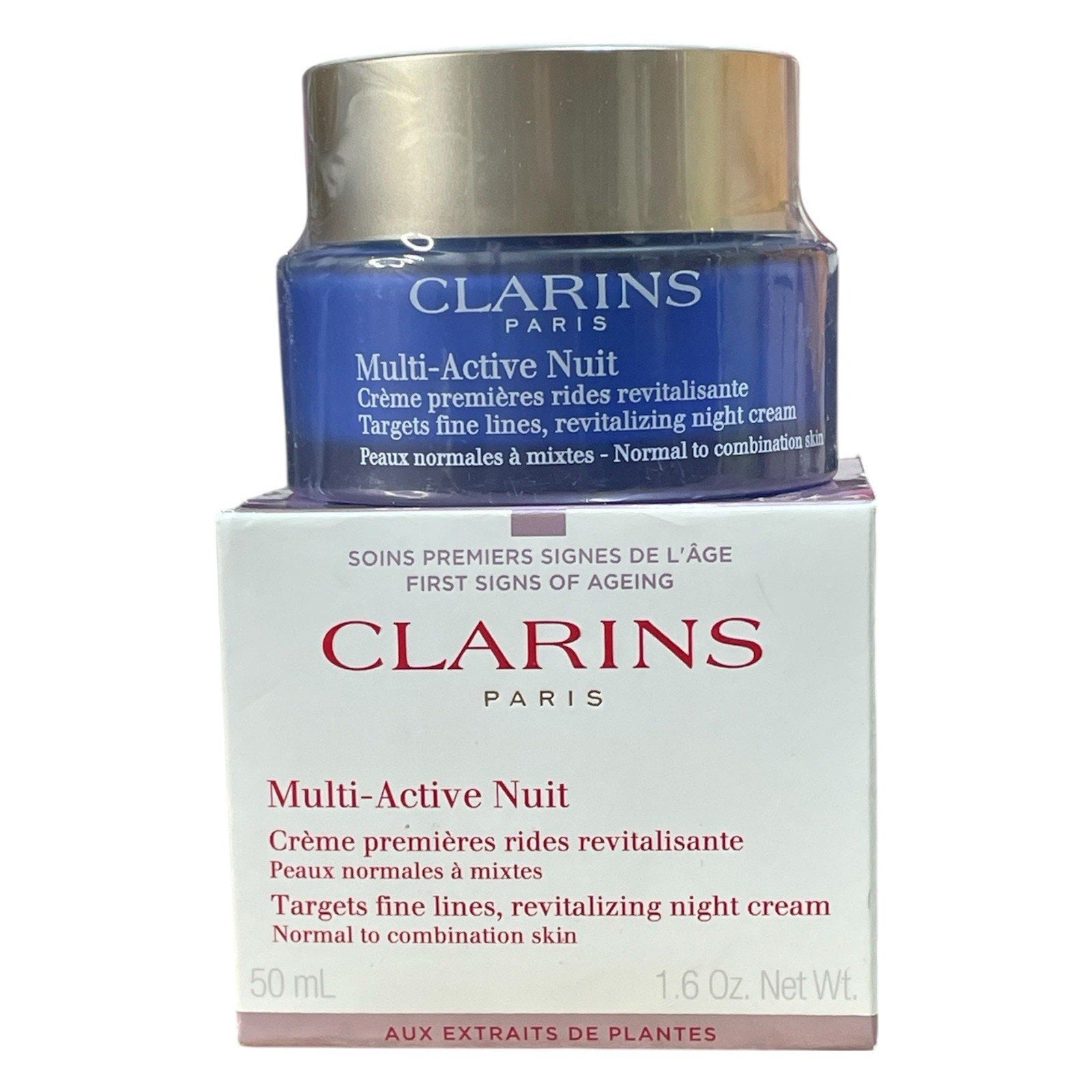 Clarins Revitalizing Night Cream Normal To Combination Skin NIB