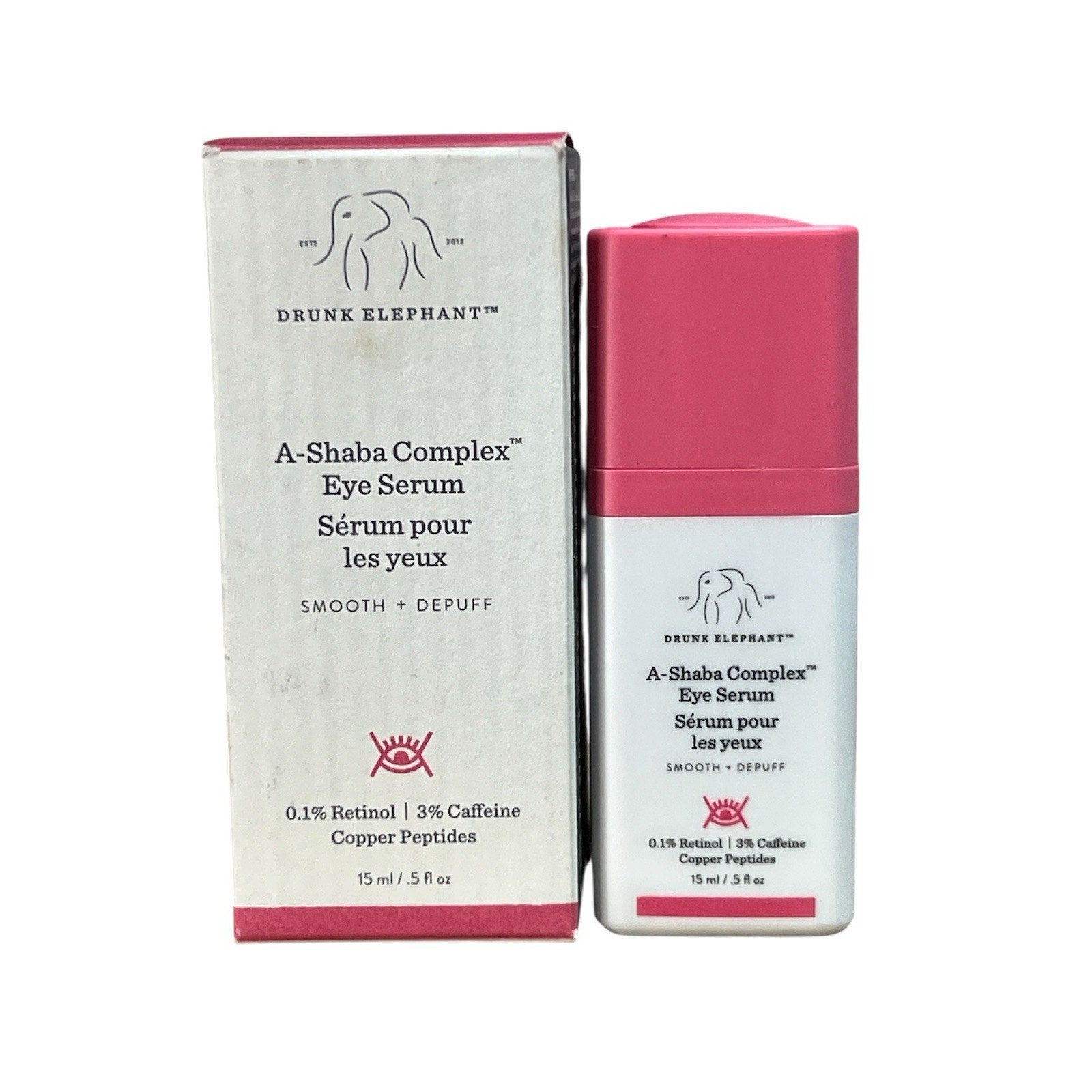 Drunk Elephant A Complex Eye Serum NIB .5 Oz