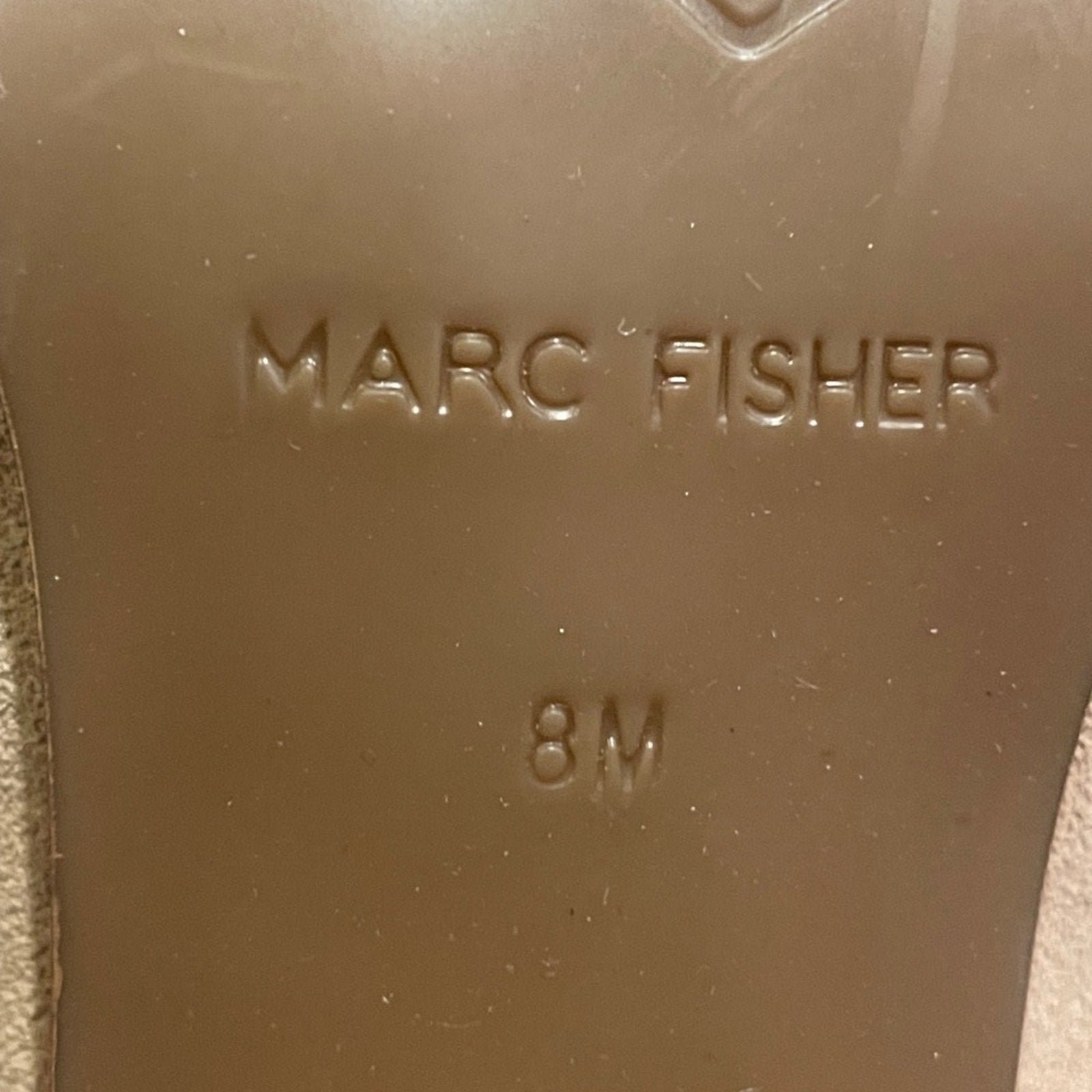 Marc Fisher Women's 8M Tan Suede Ankle Boots NWOT