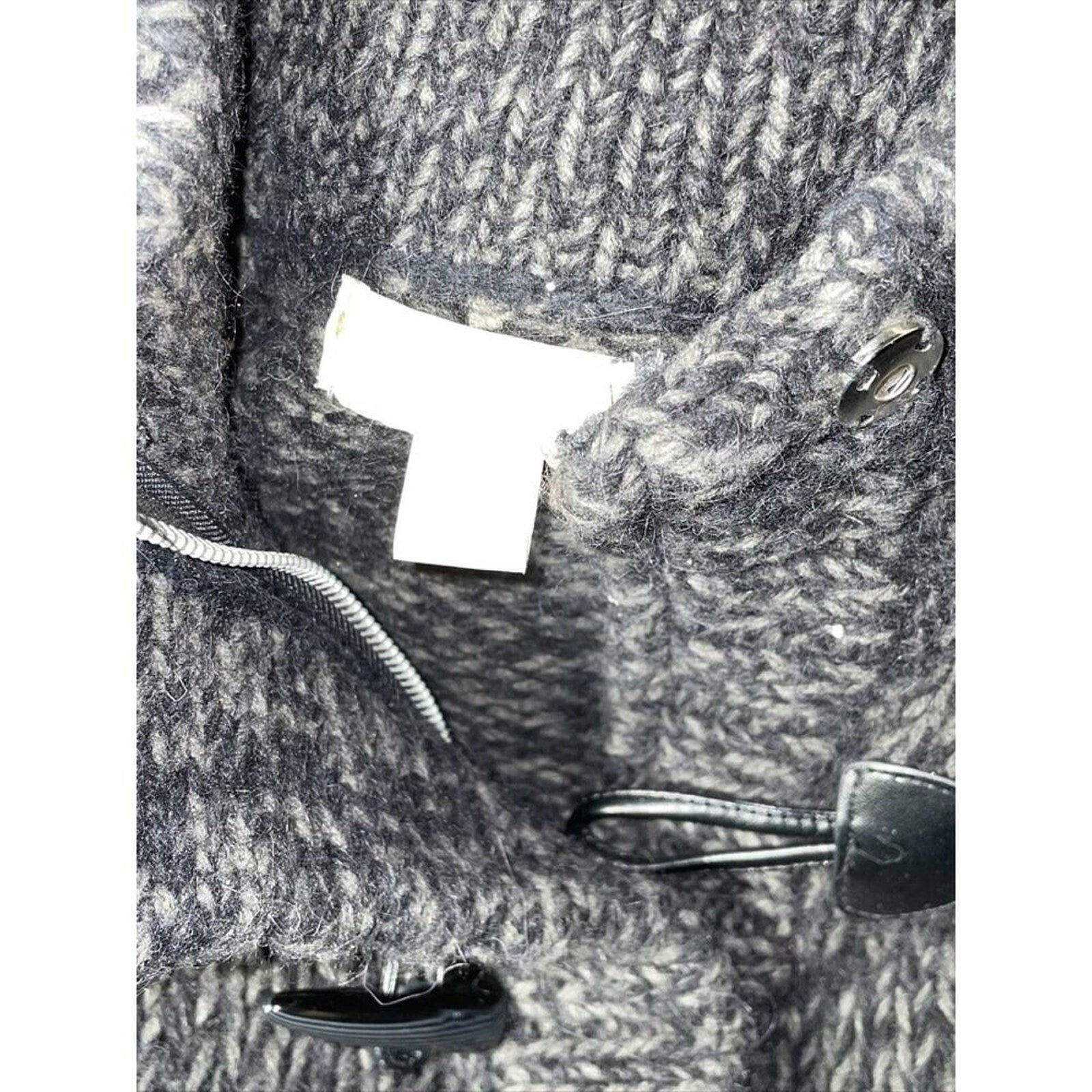 Michael Kors Alpaca Blend Knit Cardigan Full Zip Sweater jacket Womens's Size XS