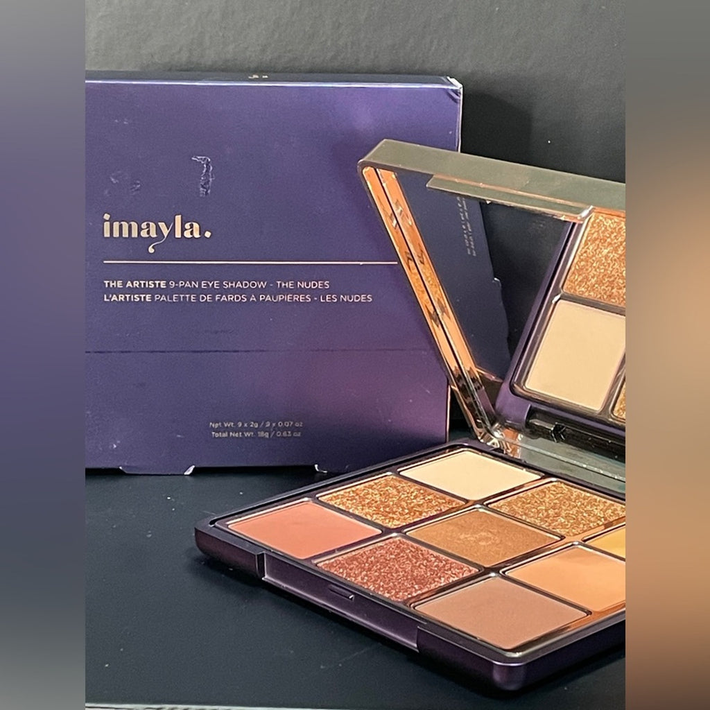 Imayla Eyeshadow Pallet the Nudes NIB