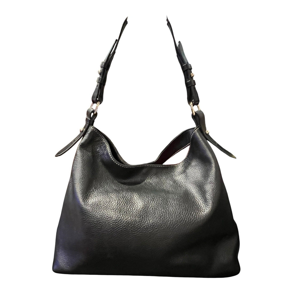 Dooney & Bourke Cooper hobo shoulder bag Black Pebbles Leather