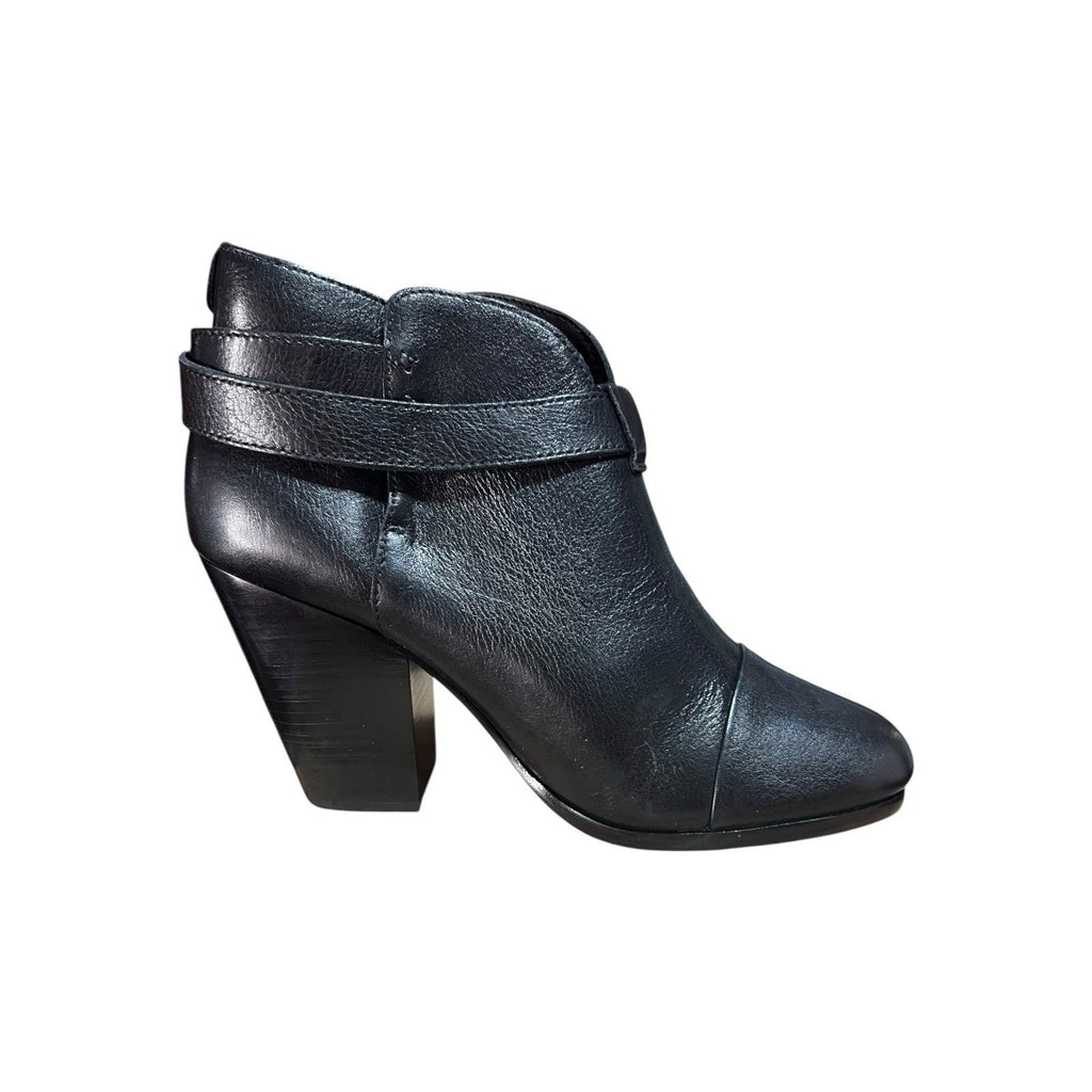 Rag & Bone Harrow ankle boot in black leather Women’s Size 9
