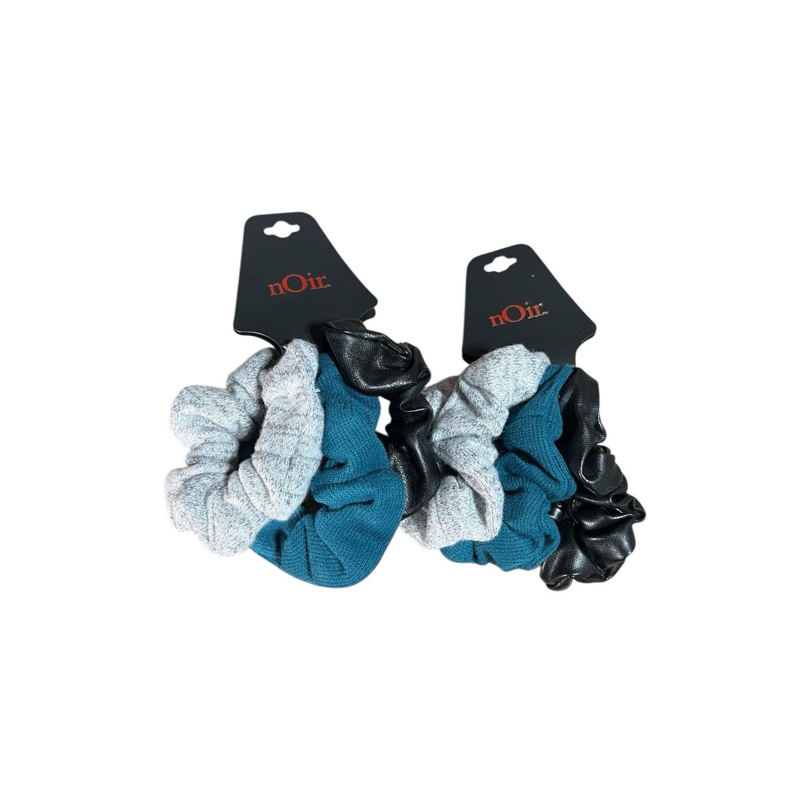 Noir Scrunchies 2 Packs Of 3 New