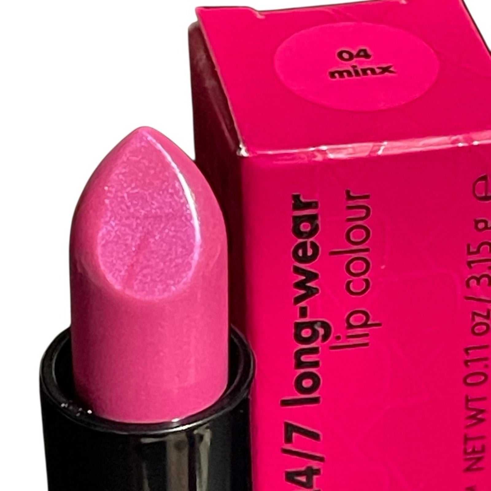 Jemma Kidd 24/7 Long-Wear Lip Colour - Vibrant Pink 04 Minx