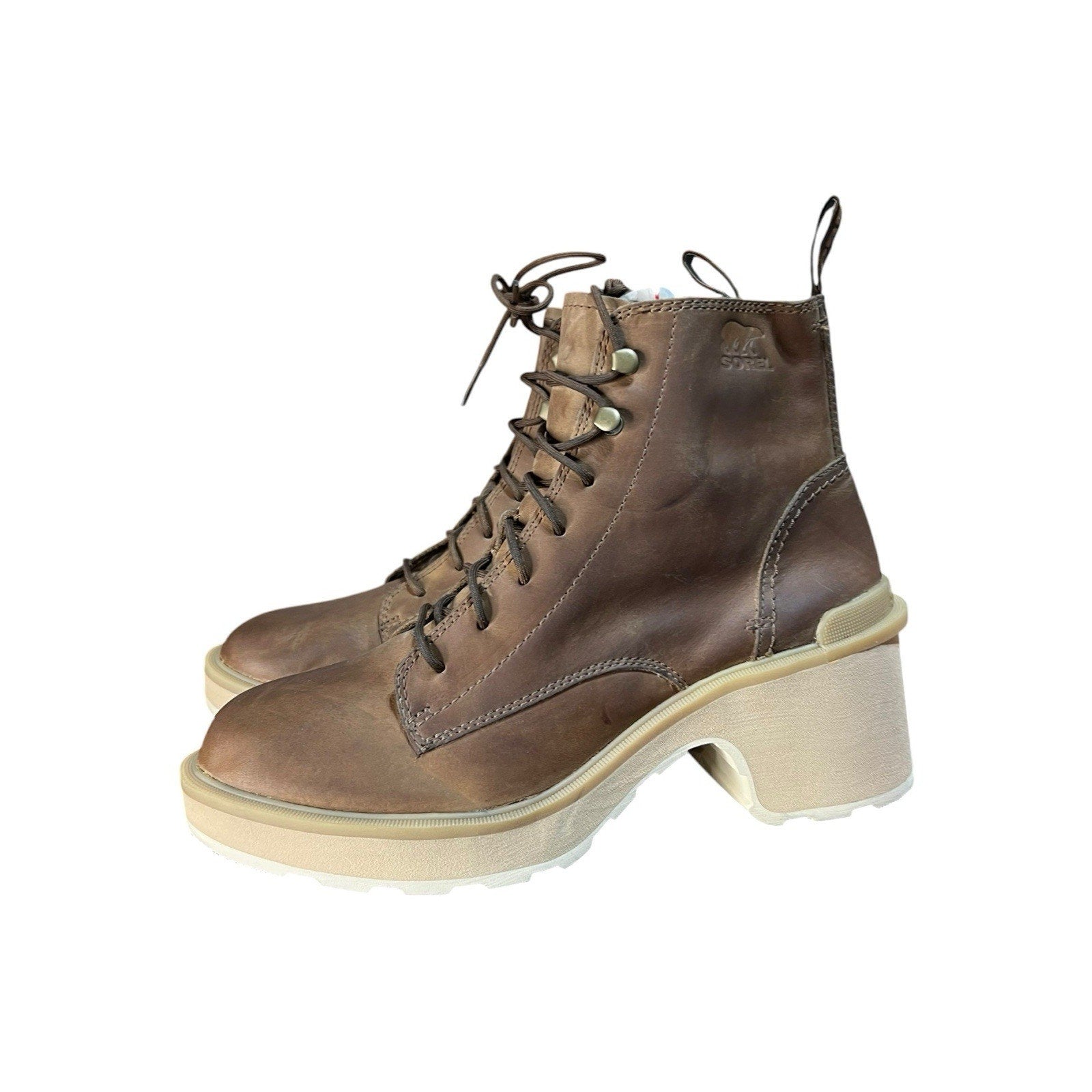 Sorel Women's Hi-Line Heel Lace Boot Size 9