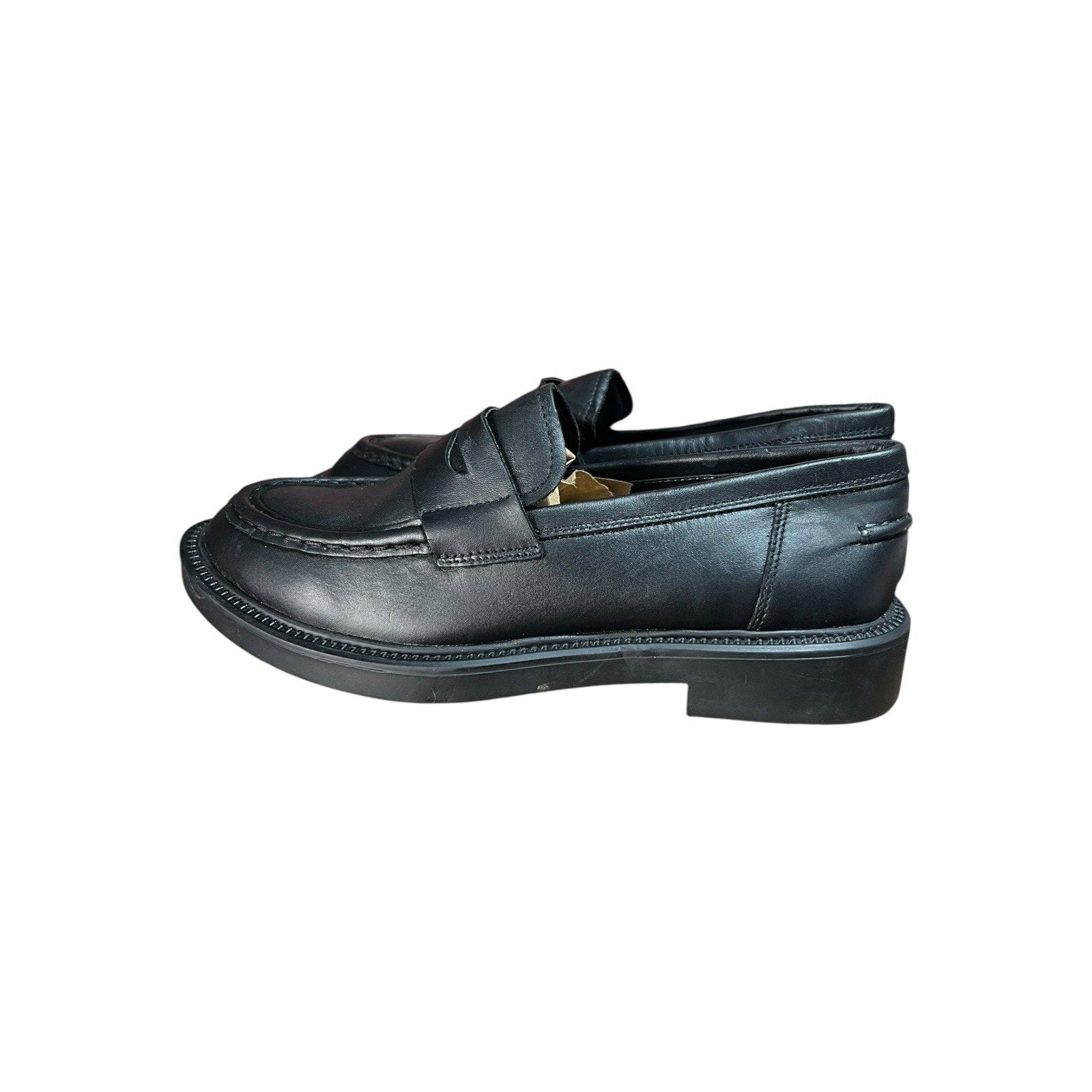 Blondo Waterproof Black Leather Loafers Women’s Shoe Sizr 7.5