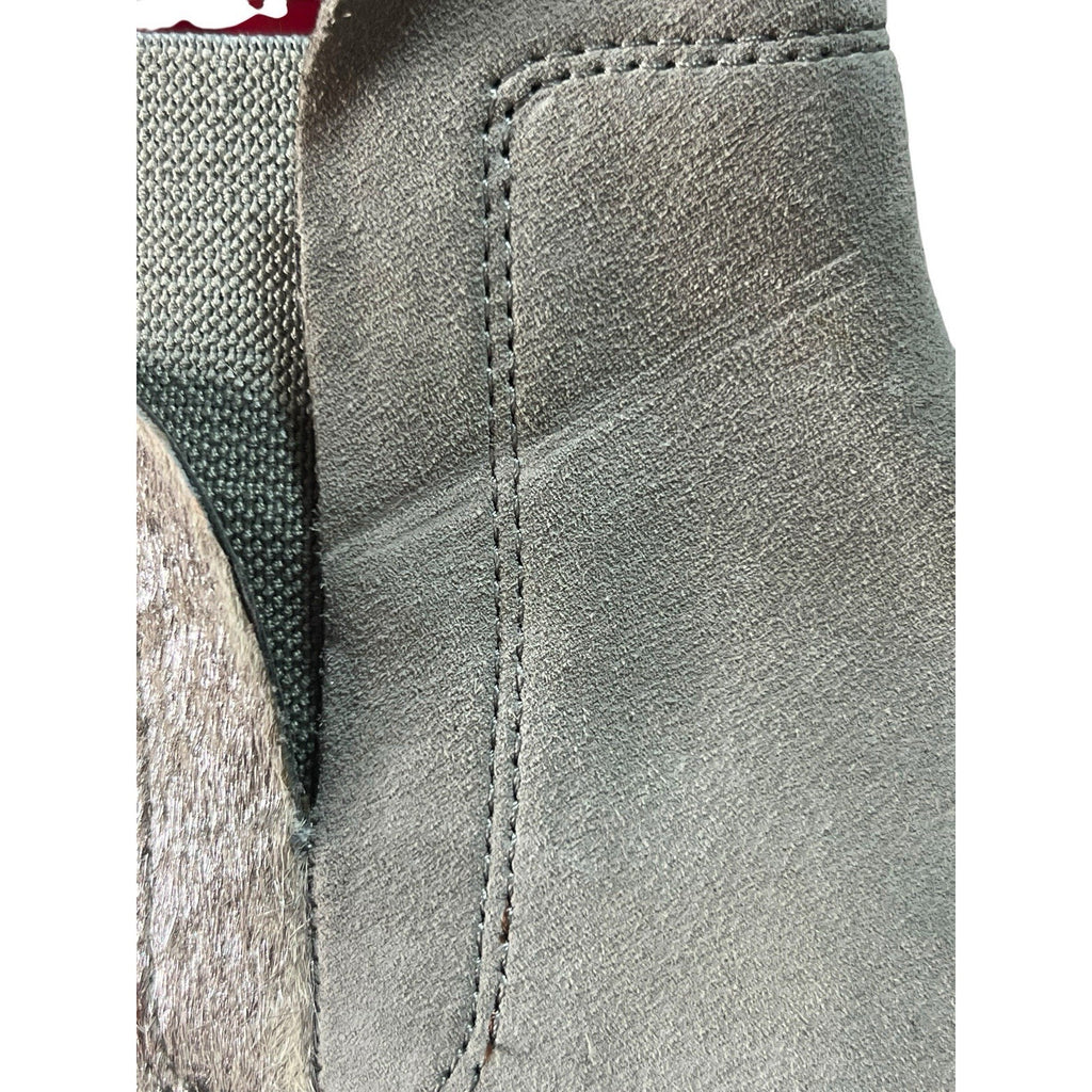 Dolce Vita Gray Suede And Ankle Bootie Women’s Size 8.5M