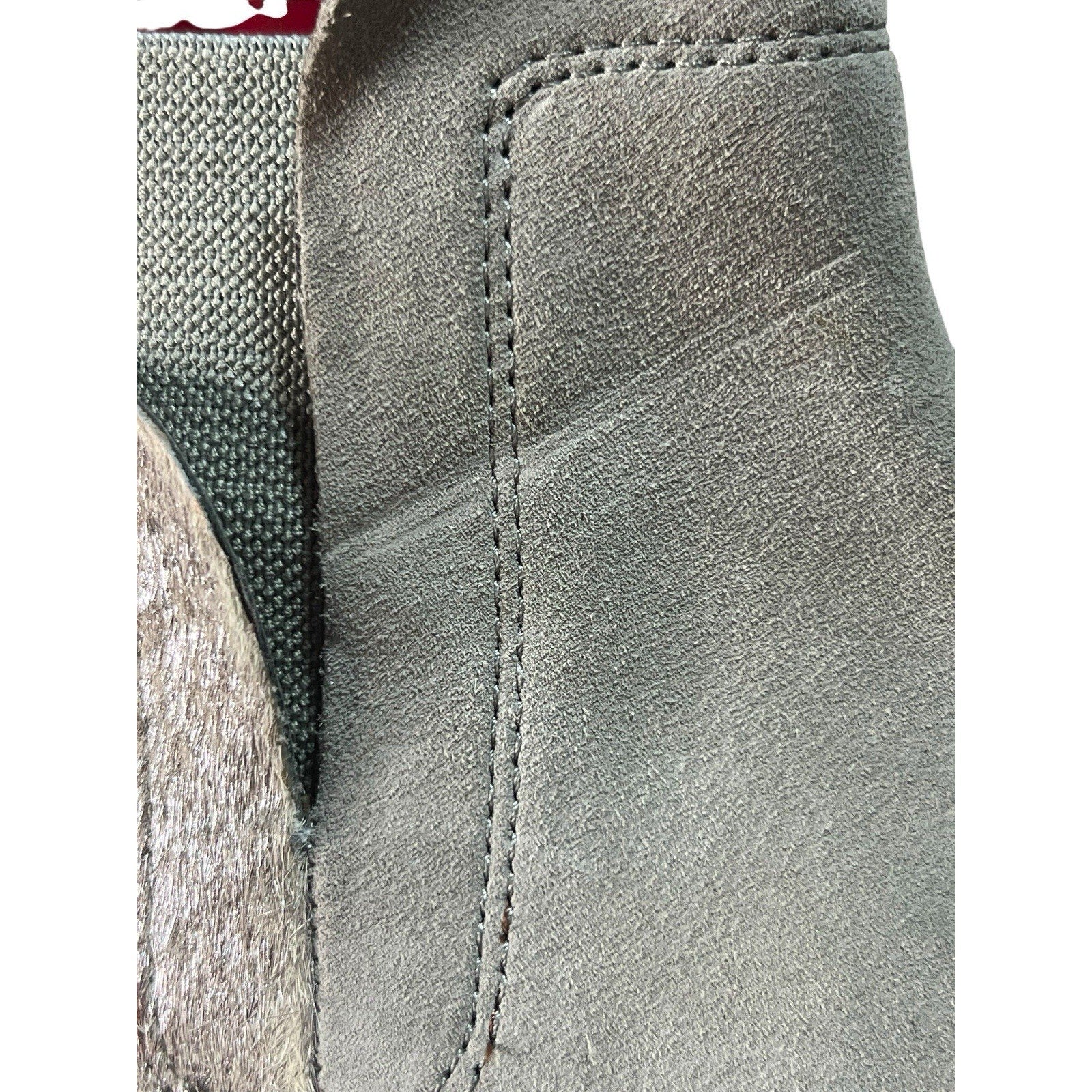Dolce Vita Gray Suede And Ankle Bootie Women’s Size 8.5M