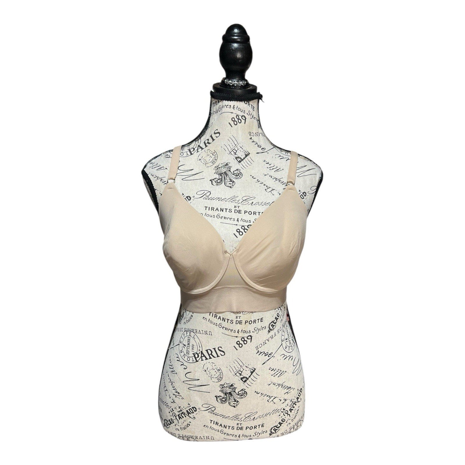 Natori Bliss Flex Longline Convertible Contour Underwire Bra - Café / 34 / DDD