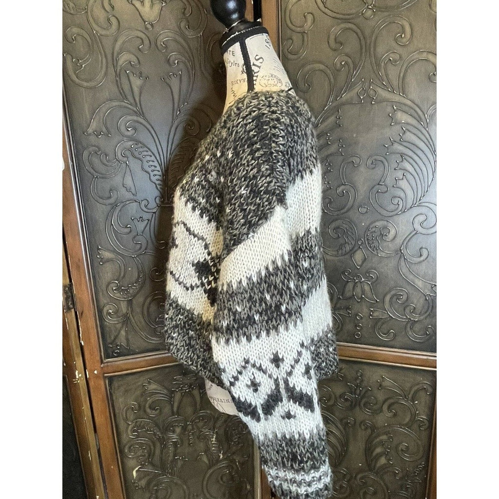 Free People Wool and Alpaca Blend‎ Cropped Knit Sweater Women's Size M