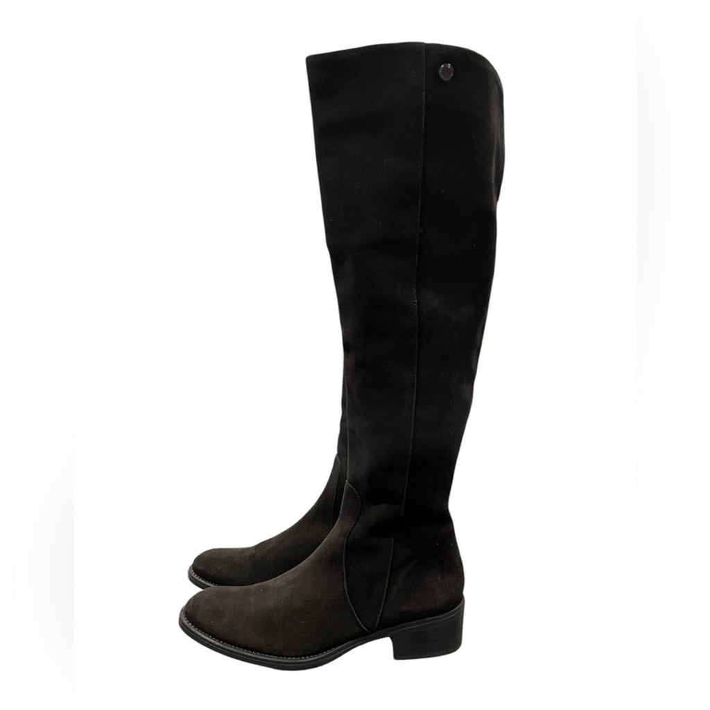 Toni Pons Winter Black Suede Knee-High Women's Boots size 39 MSRP $268