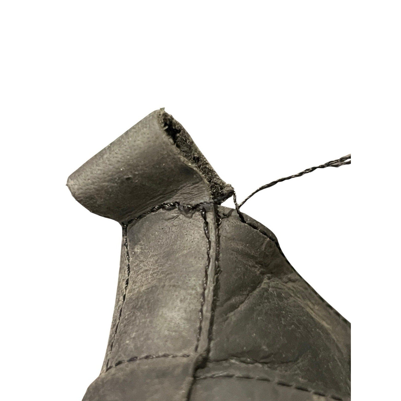 Free People Back Loop Ankle Boots in washed black leather Women’s Shoe Size EU38