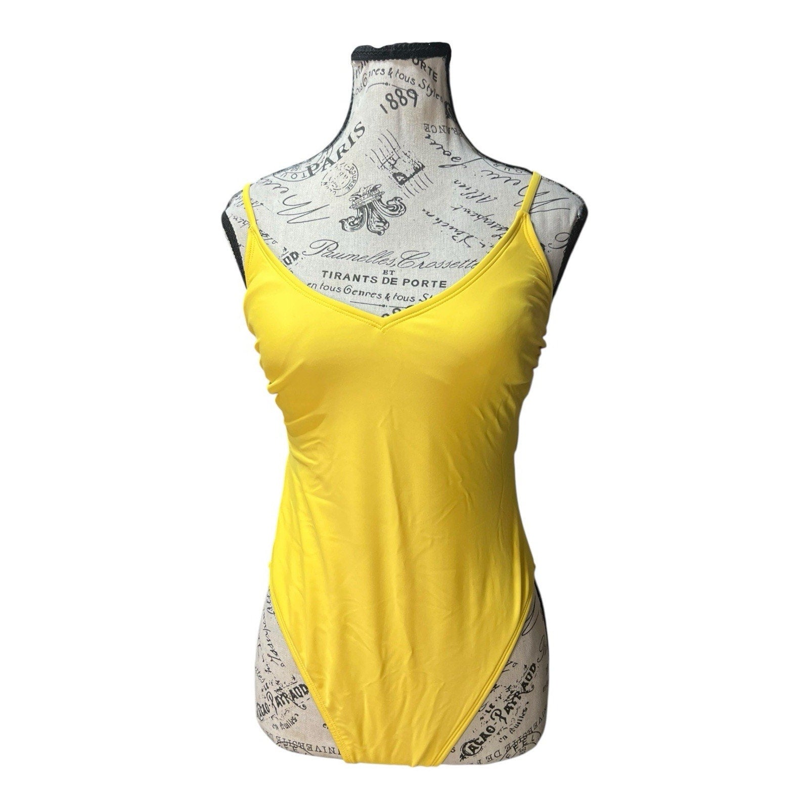 Shade And Shore V-Neck One Piece Swimsuit S 4-6