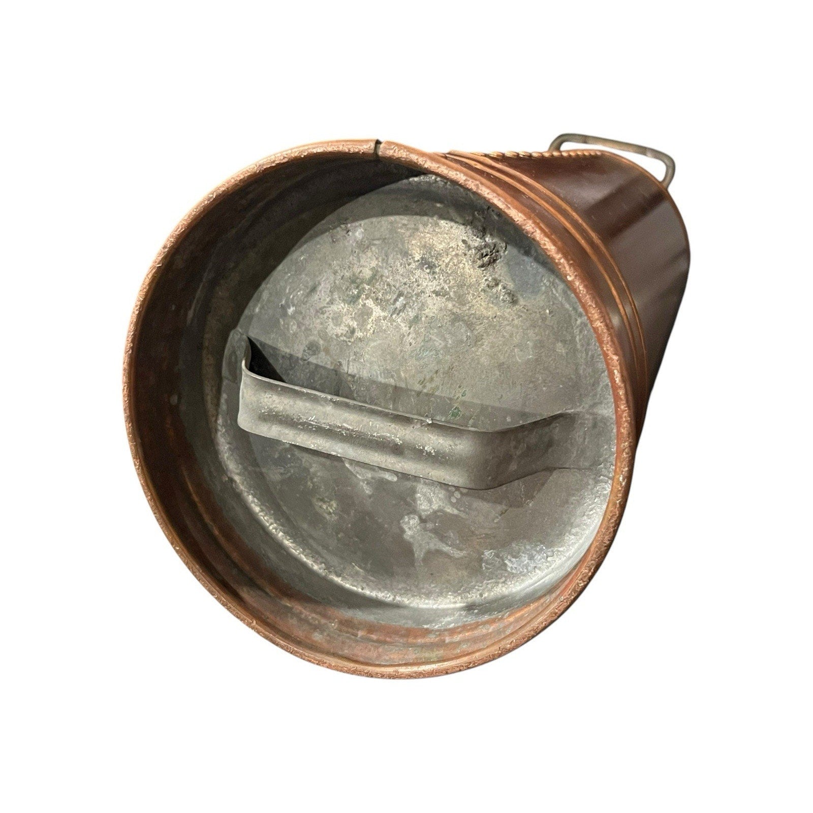 Red Star Vintage Copper / Brass Fire Extinguisher