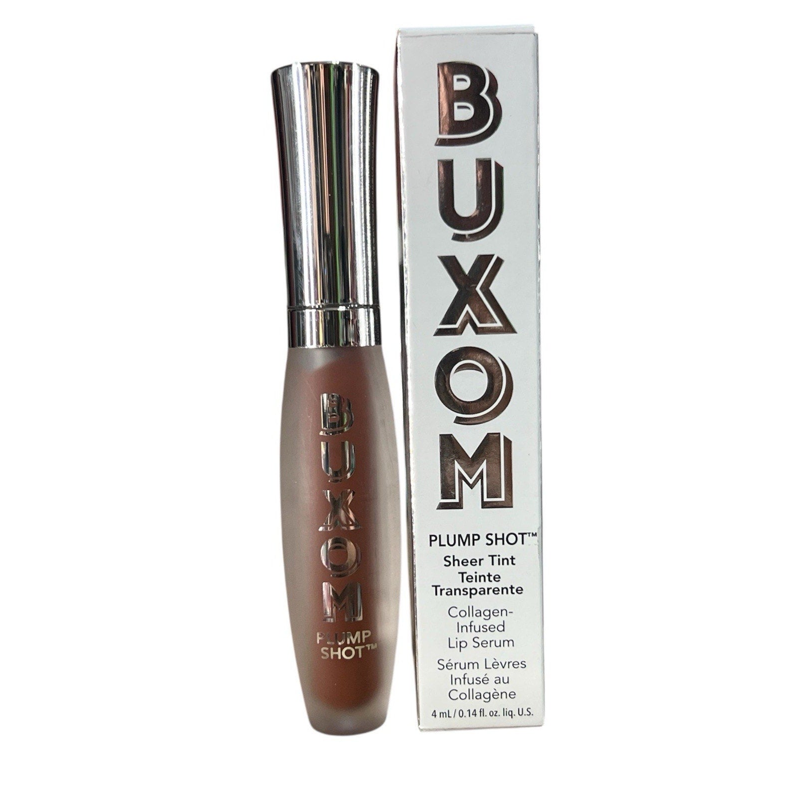 Buxom Plump Shot Sheer Tint Lip Serum Wine Obsession NIB