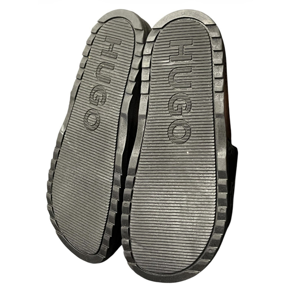 HUGO by Hugo Boss "Timein Black Slides Women’s Size 8