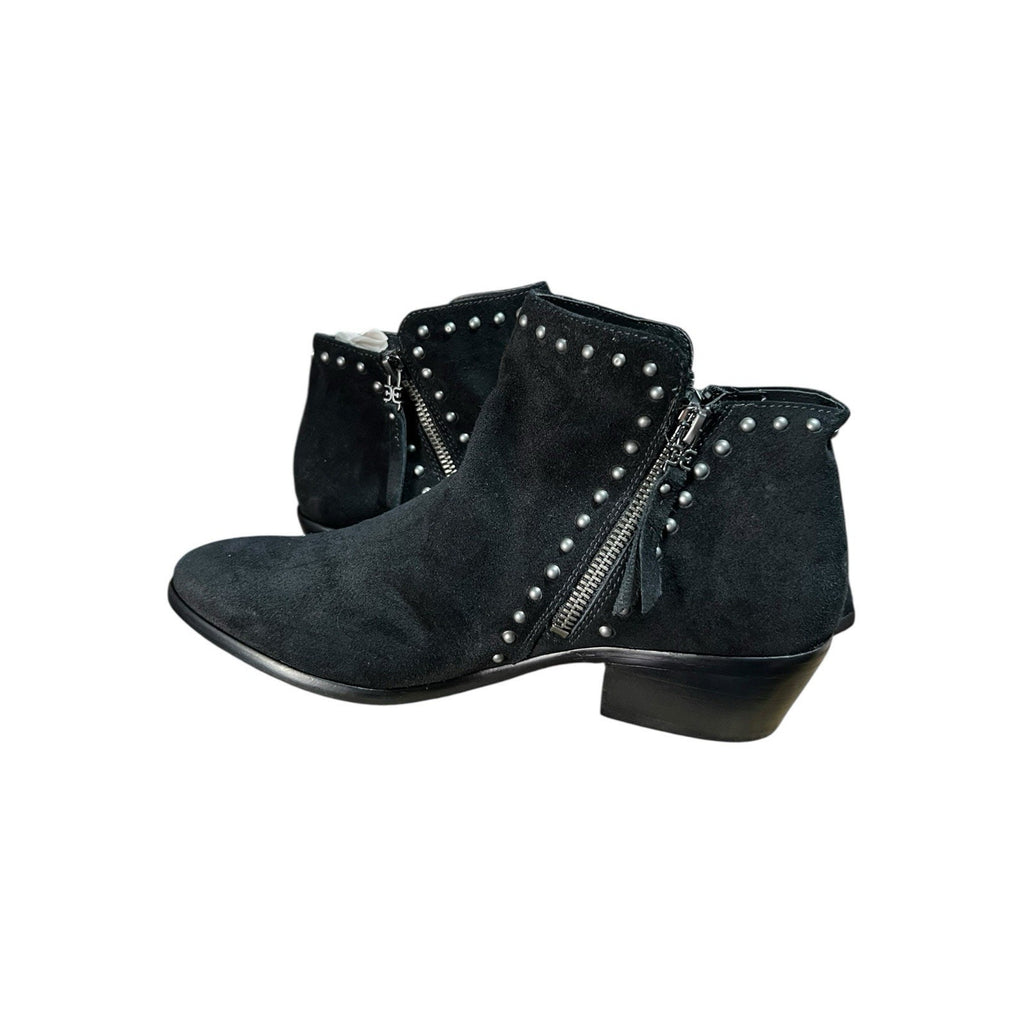 Sam Edelman Paola studded ankle boots Black Suede Women’s Size 9.5