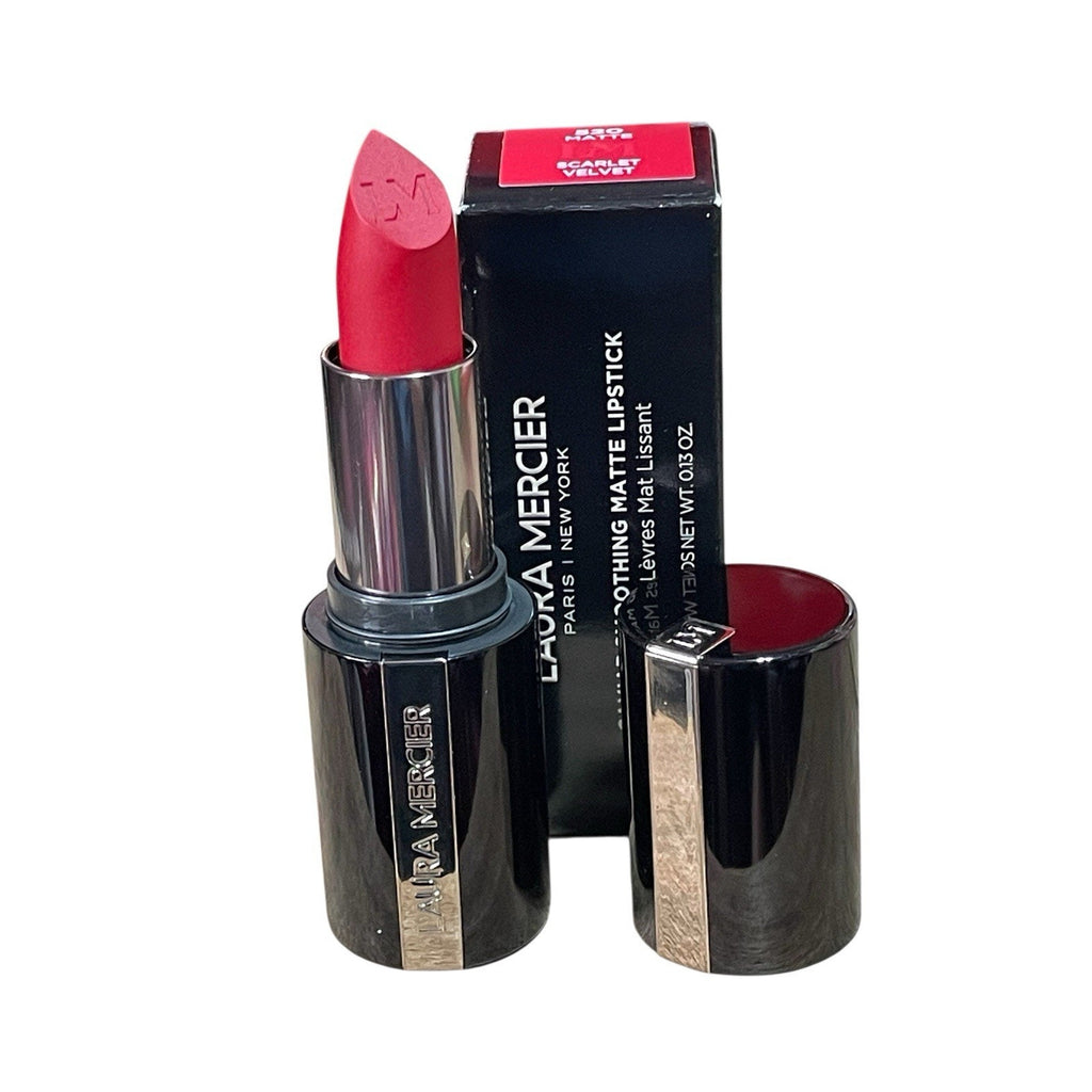 Laura Mercier Caviar Smoothing Matte Lipstick – 520 Scarlet Velvet