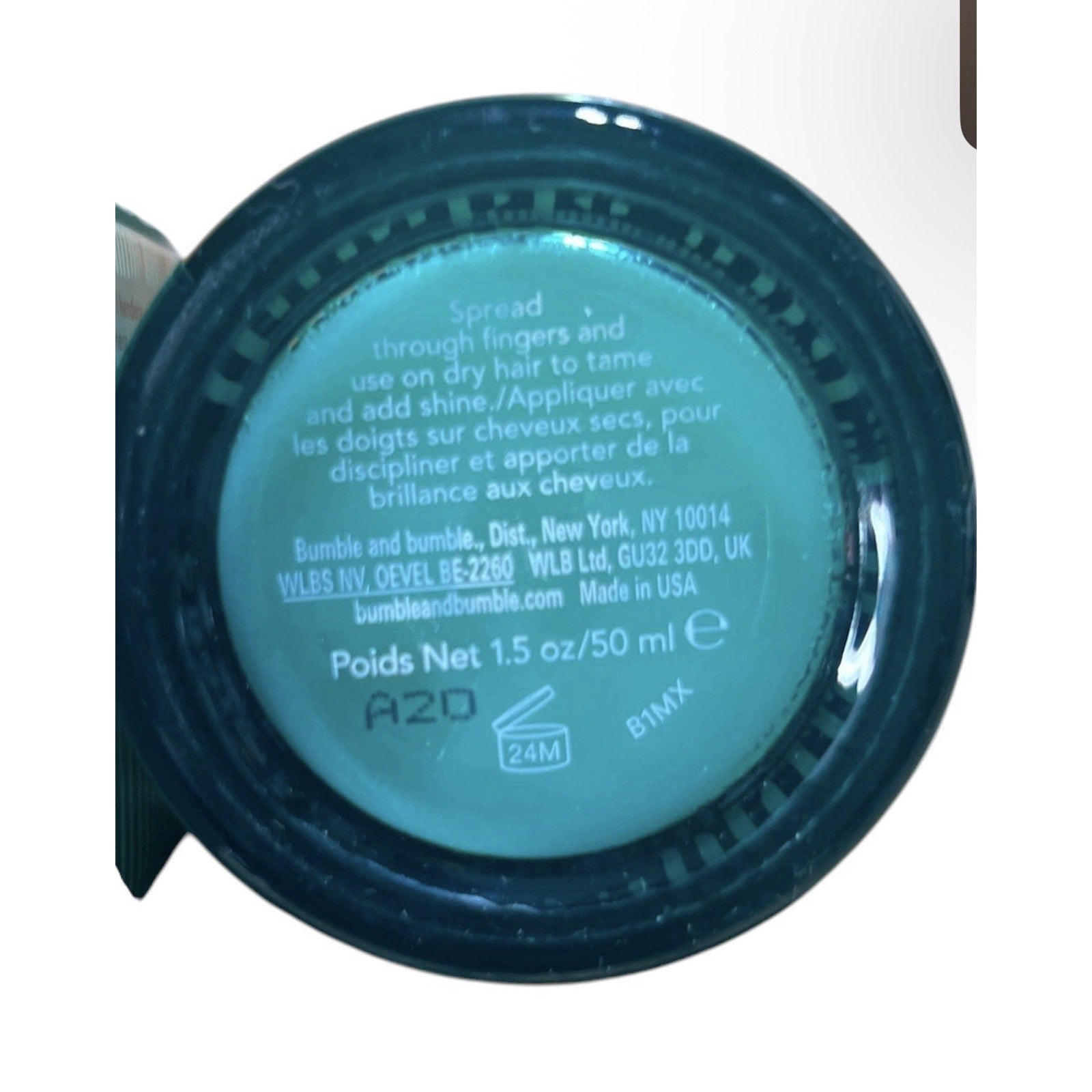 Bumble and Bumble Semisumo Hi-Shine, Lo-Hold Pomade 1.5 Oz New