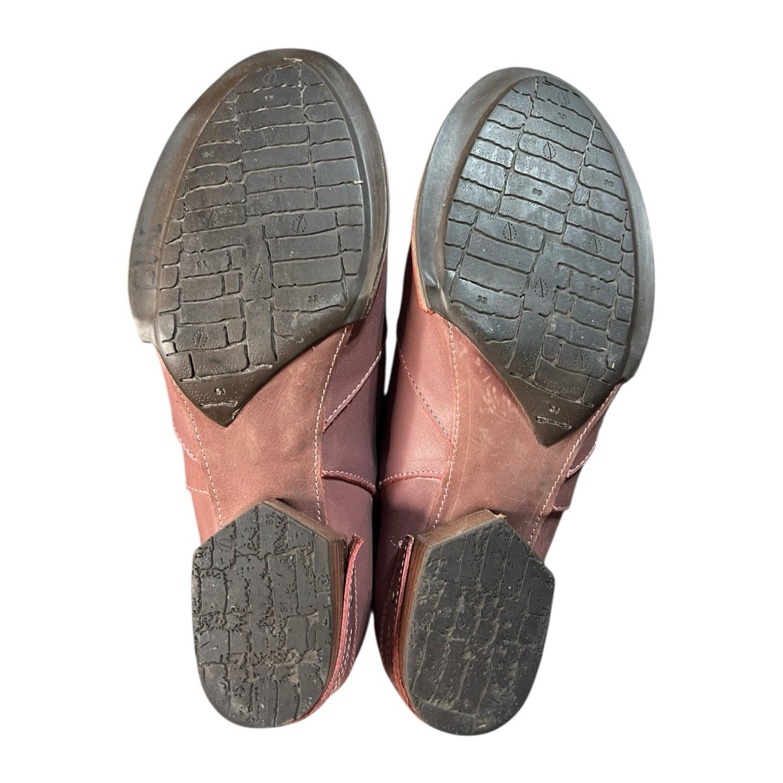 Sergio Tomani Laska Dusty Rose leather ankle boots Women’s Size EU 39 US 8