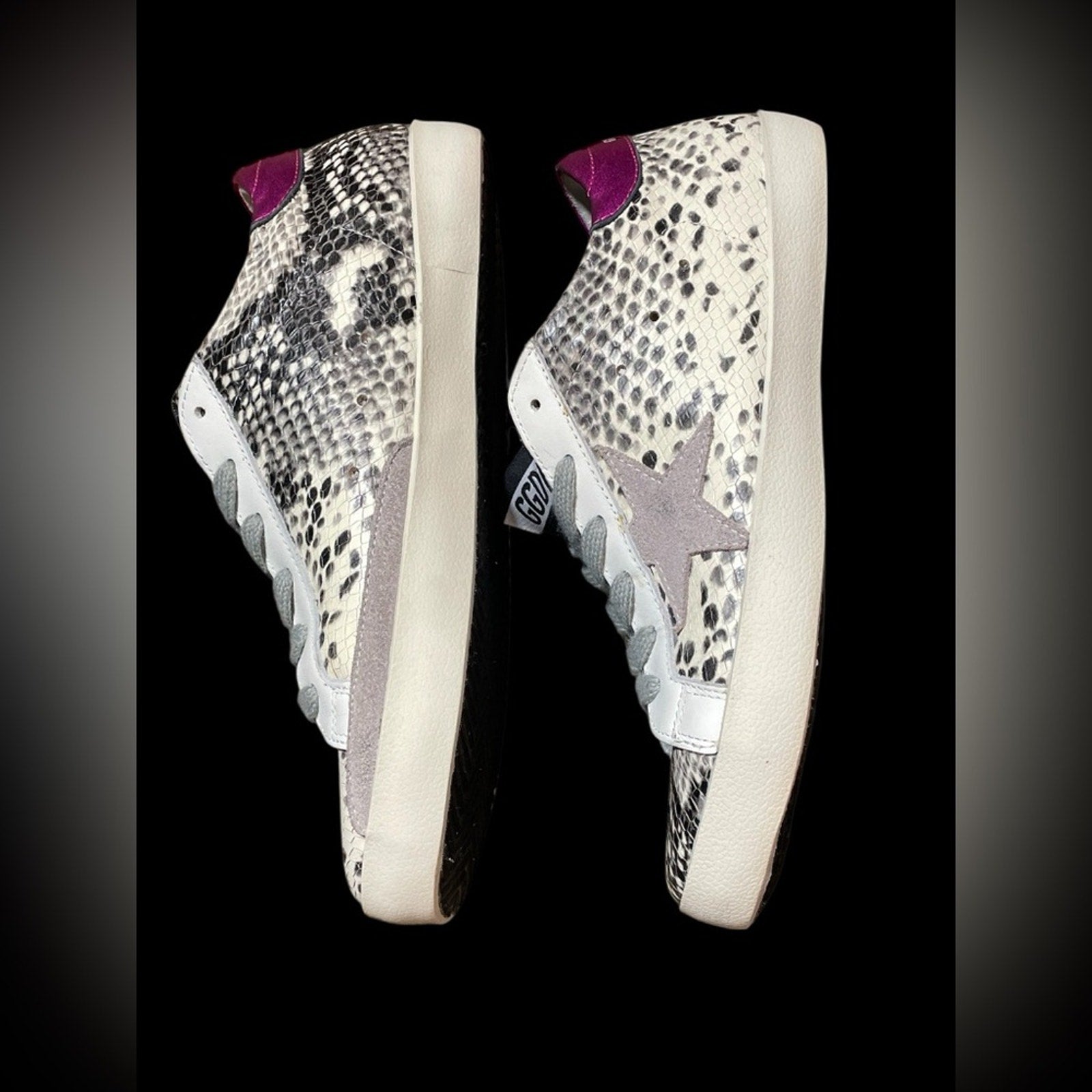 Golden Goose GGDB Superstar Snake Print sneakers , Women’s Shoe Size 9 EU40