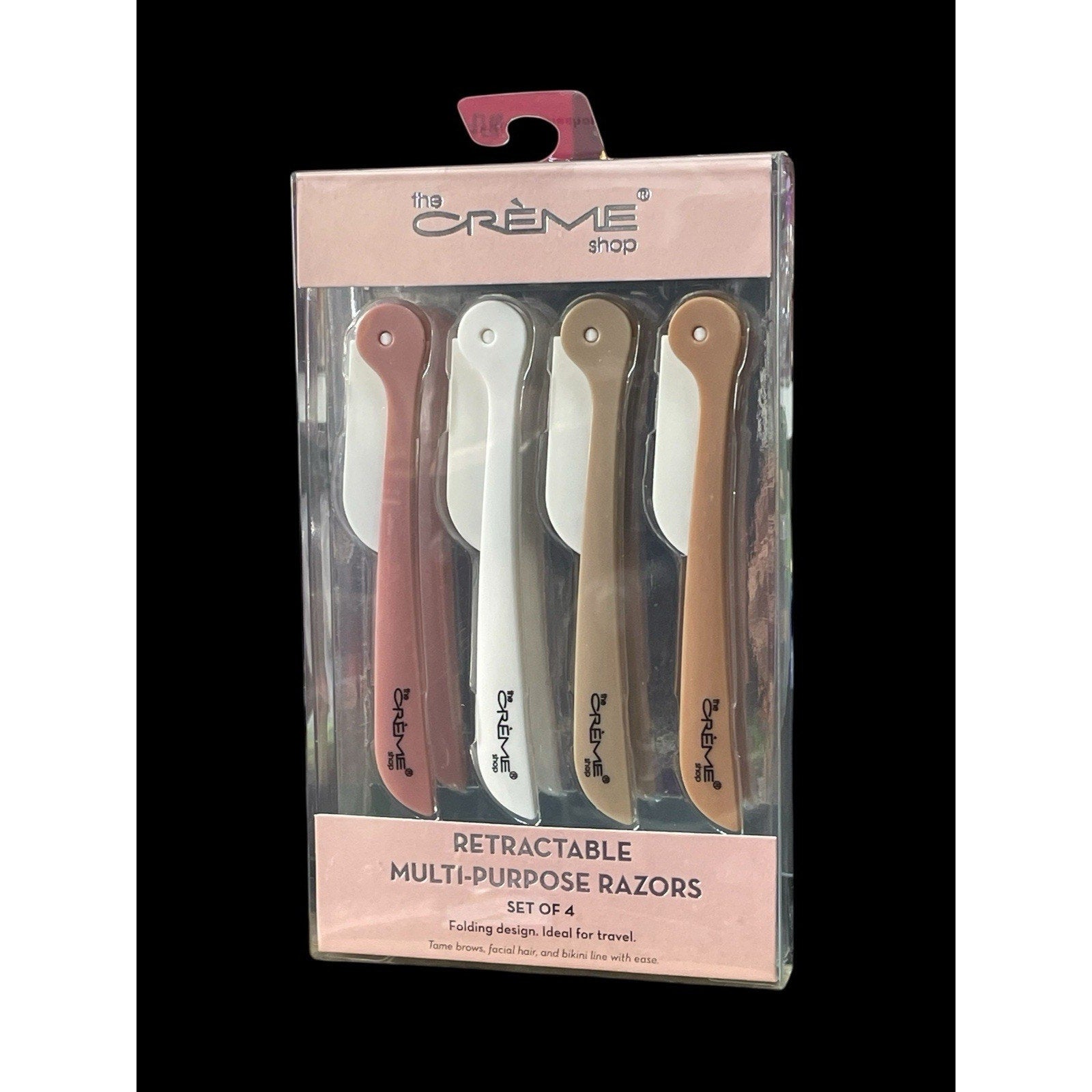 The Crème Shop Retractable Multi-Use Razors New In Box