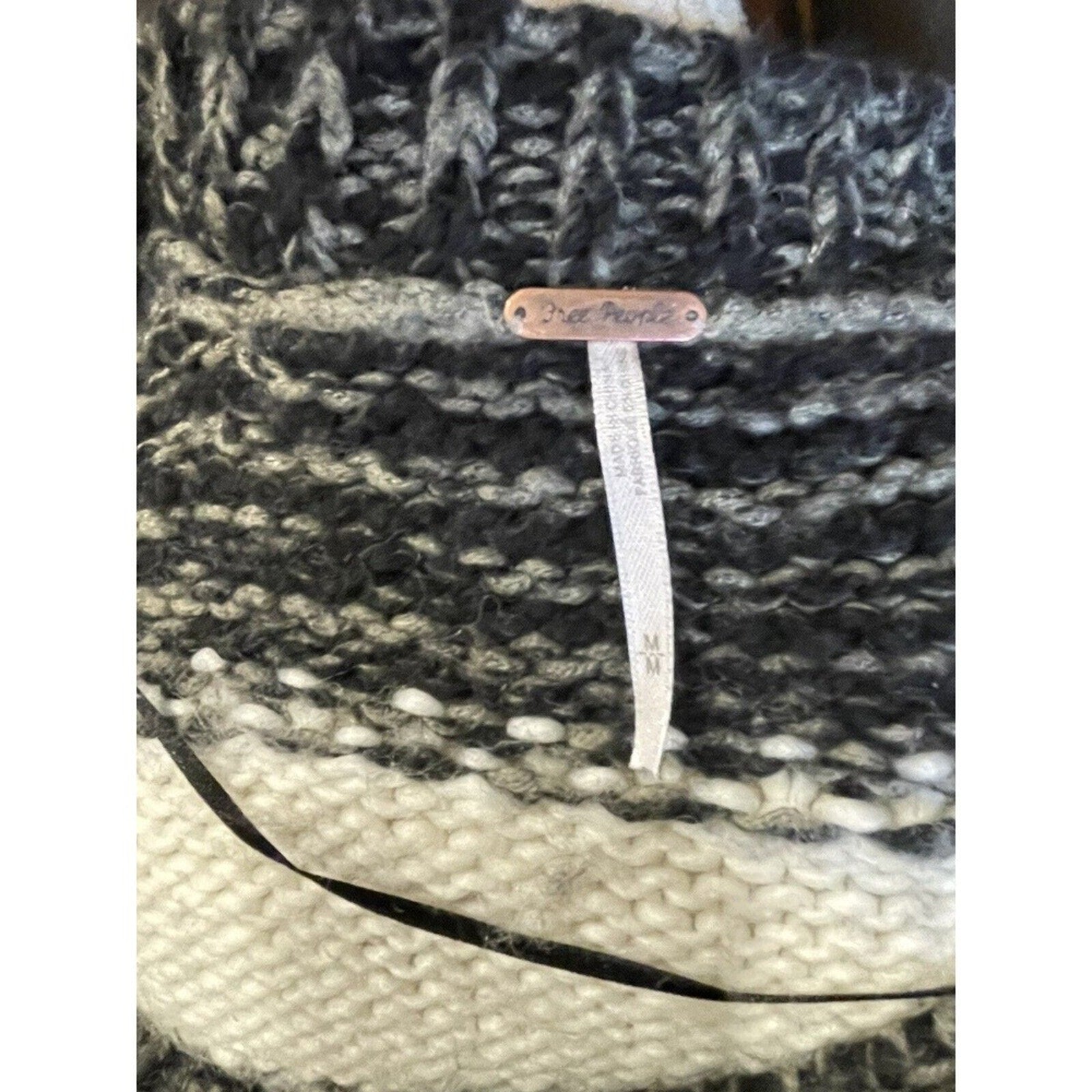 Free People Wool and Alpaca Blend‎ Cropped Knit Sweater Women's Size M