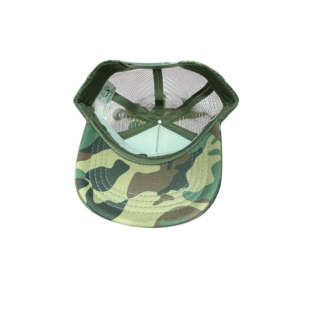 Lake Tahoe Camo Mesh Snapback Hat New
