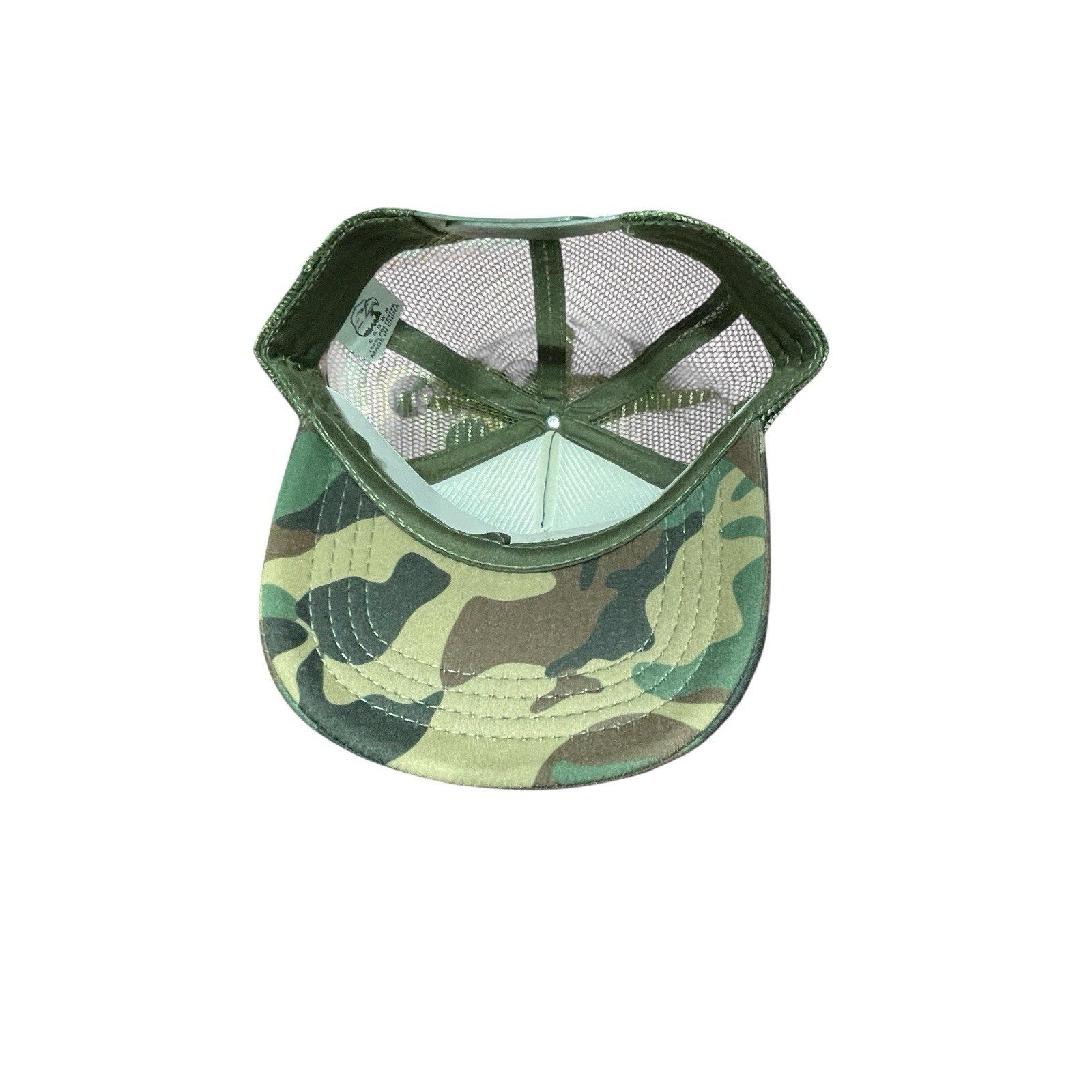 Lake Tahoe Camo Mesh Snapback Hat New