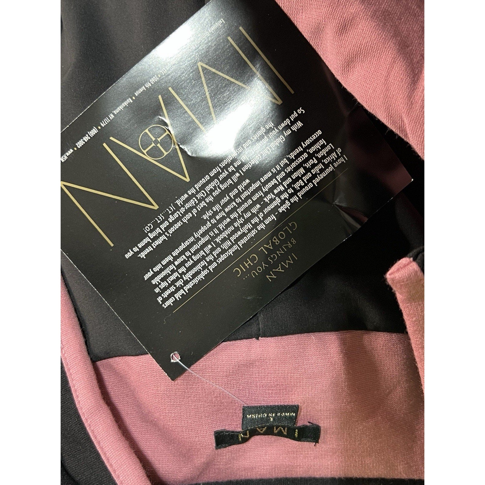 Iman Pink Women’s Blazer Jacket Size L New