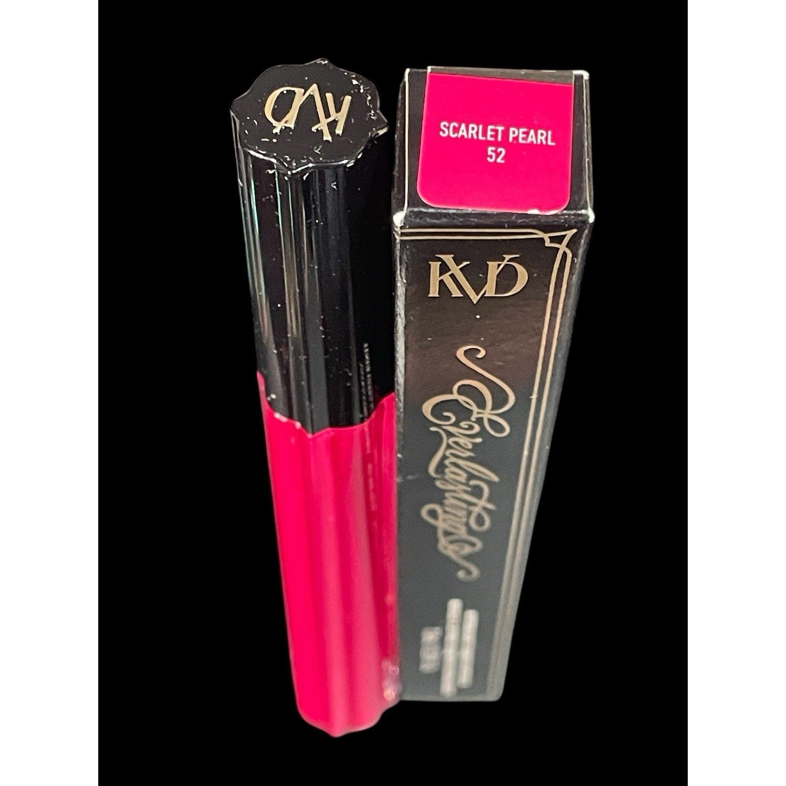 Kat Von D hyperlite liquid lipstick New shades Scarlet pearl 52
