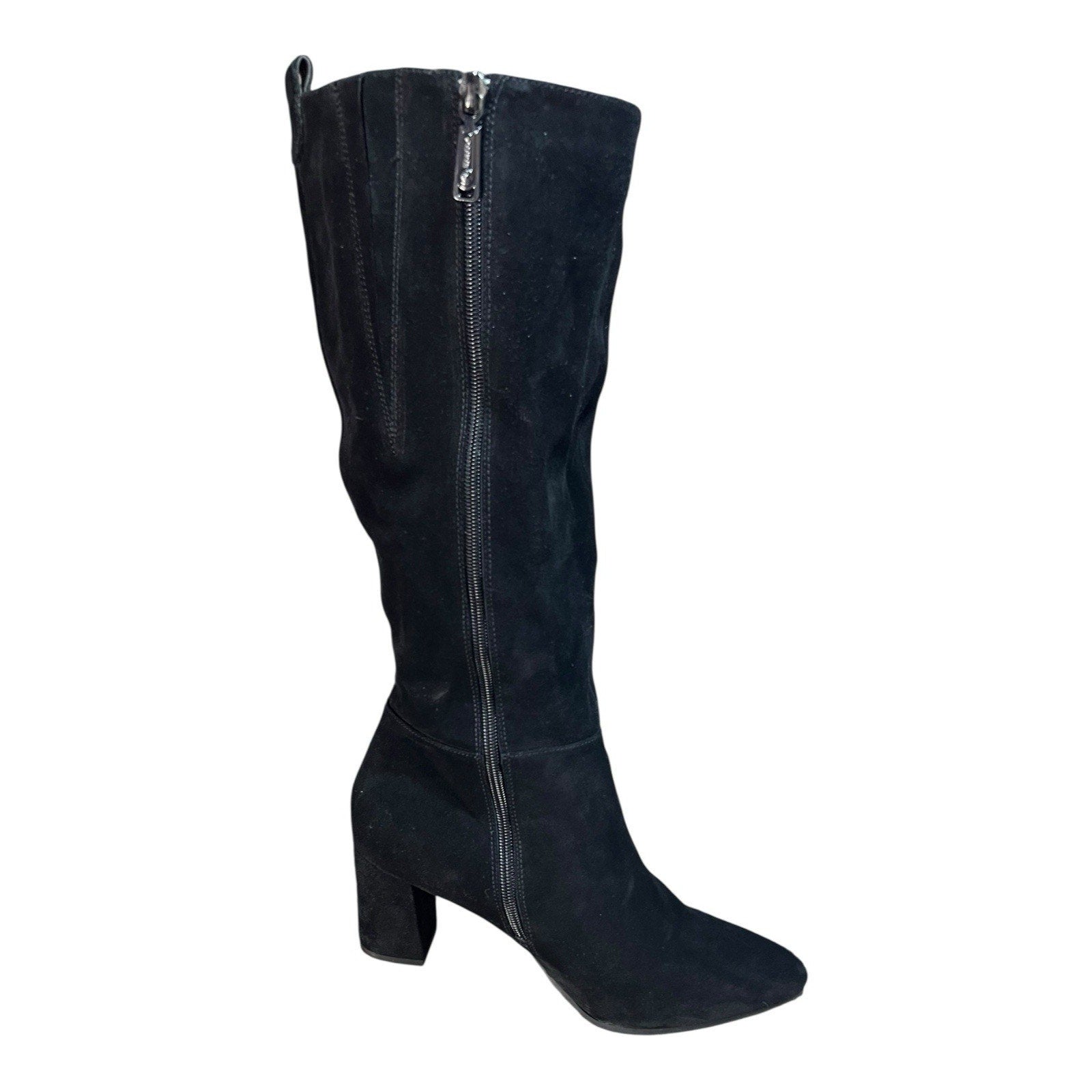 Blondo Waterproof Black Knee High Suede Boots Women’s Shoe Size 10