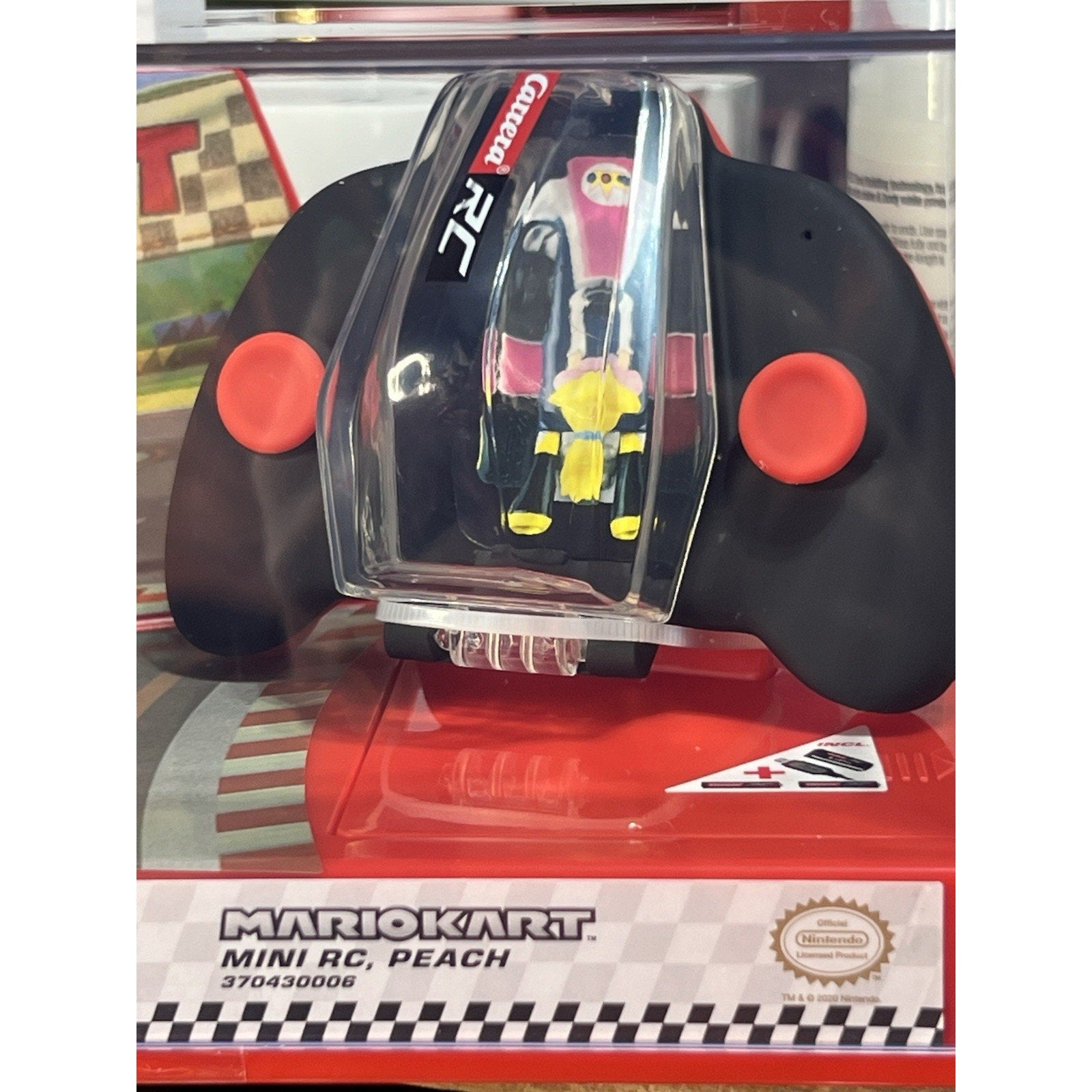 Carrera Mario Kart Princess Peach Mini RC Car New In Box