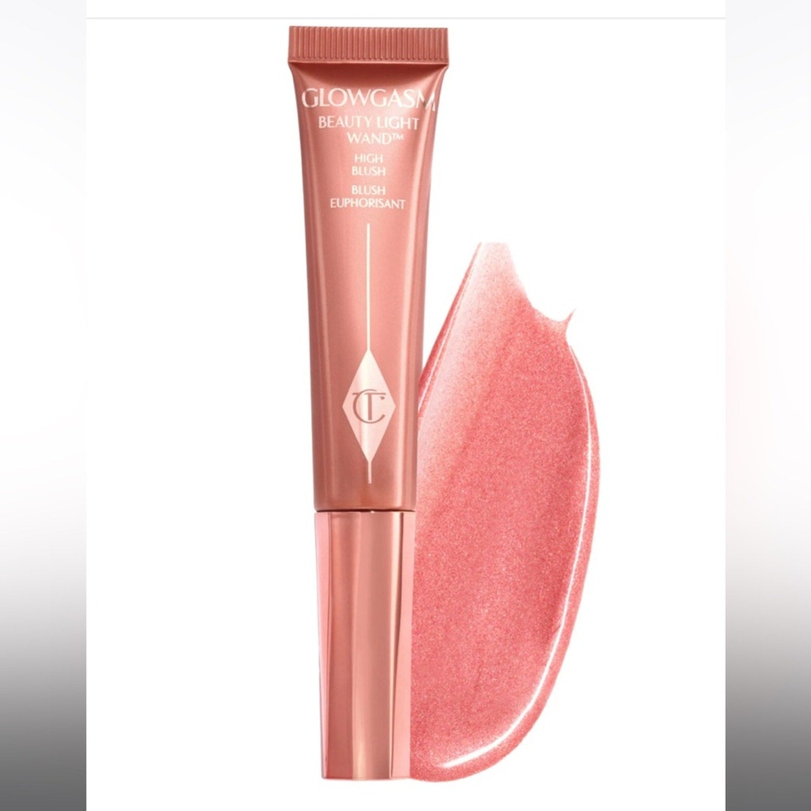 Charlotte Tilbury Glowgasm Beauty Light wand liquid Blush MSRP $42 NIB