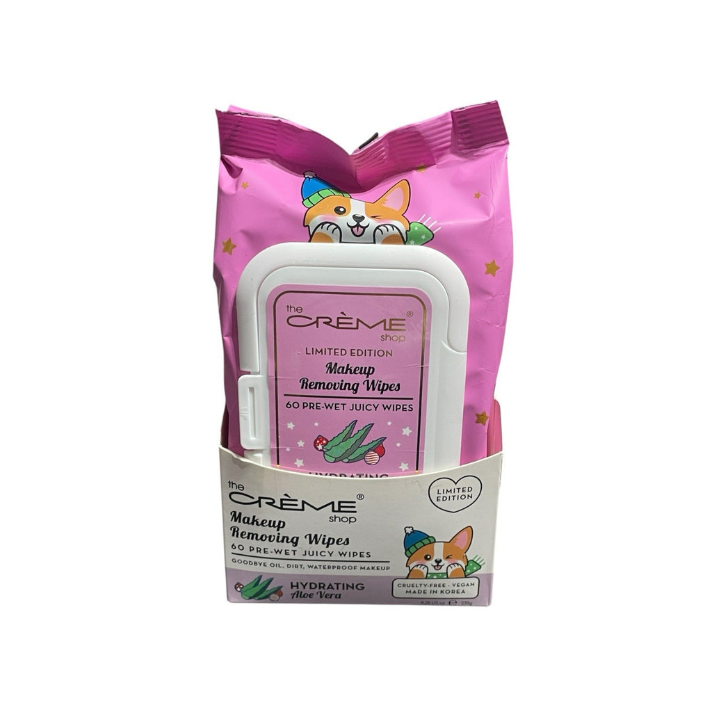 The Crème Shop Limited Edition Makeup Removing Wipes Meet